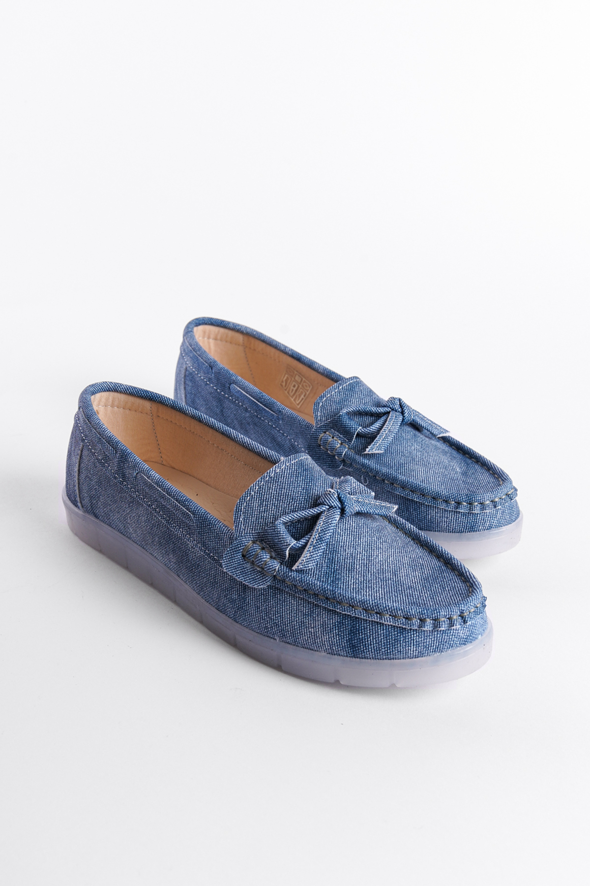 Capone Outfitters 3501 Women Light Blue Loafer