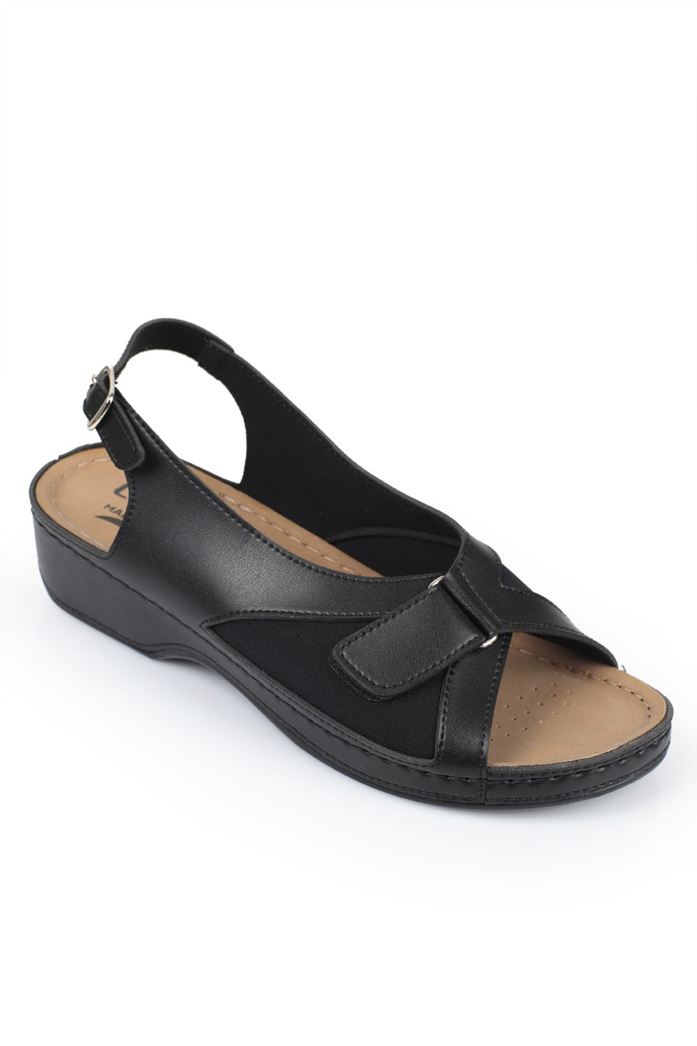 Capone Outfitters 4136 Women Black Sandal
