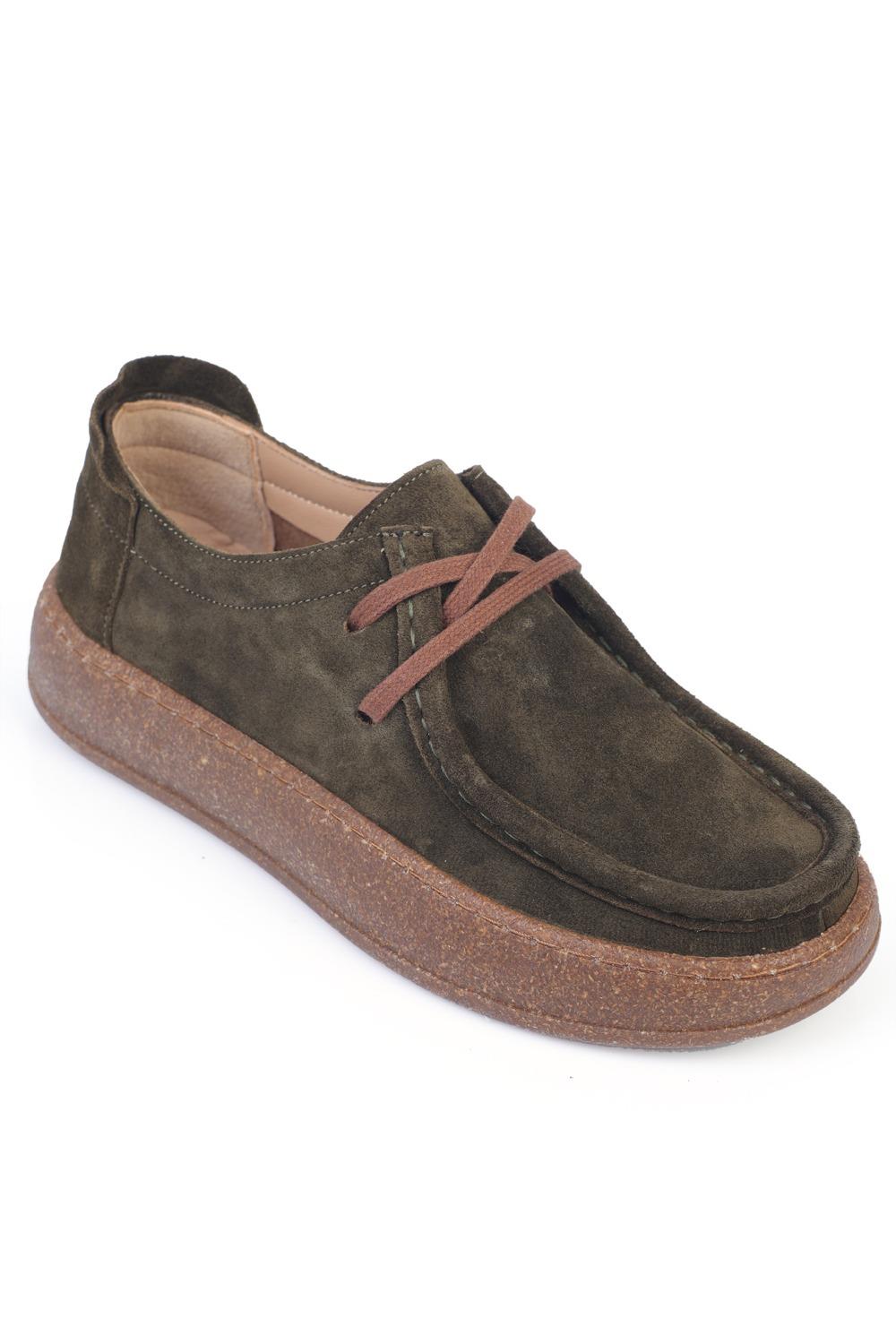 Capone Outfitters 4651 Women Khaki Loafer