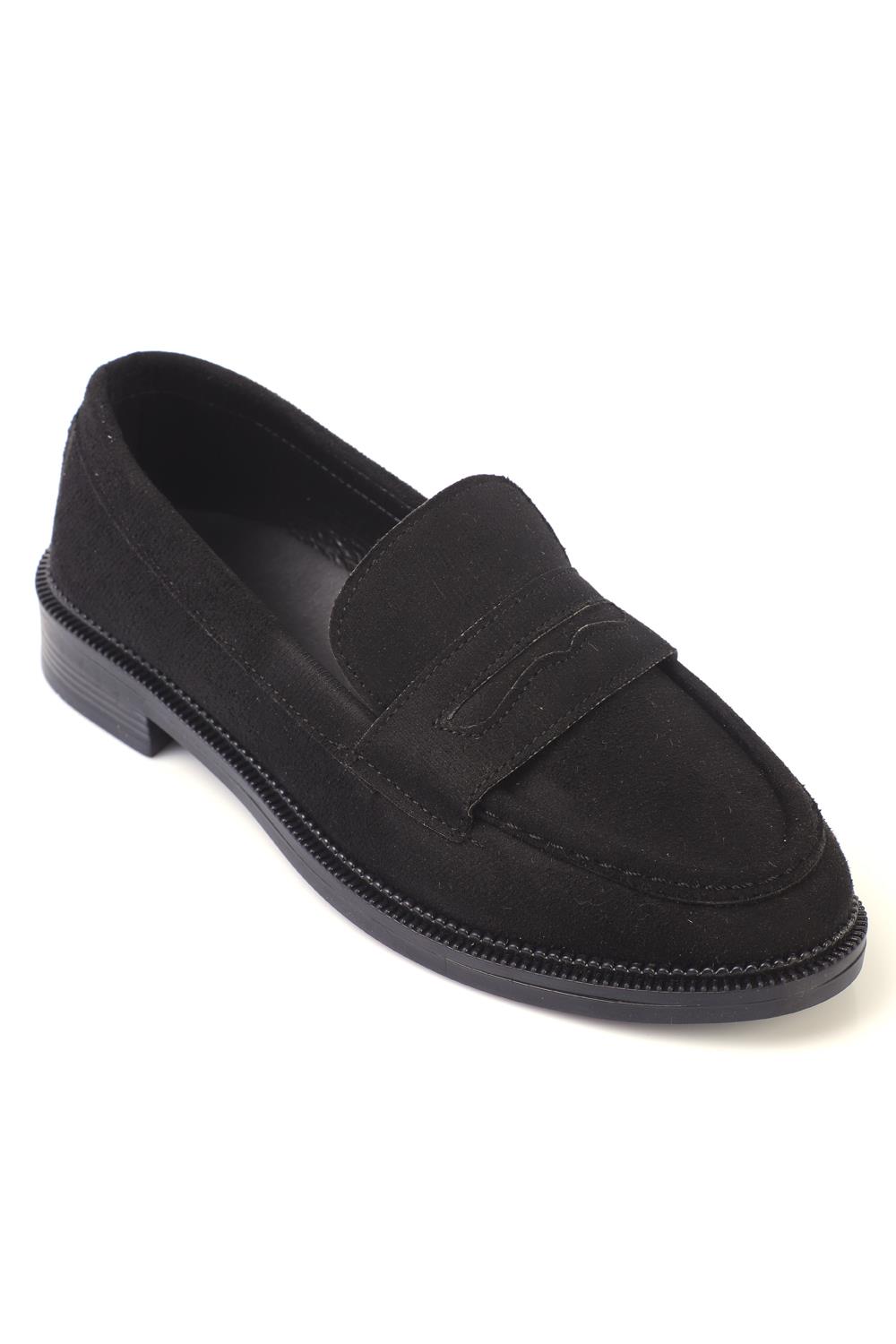 Capone Outfitters 503 Women Black Loafer