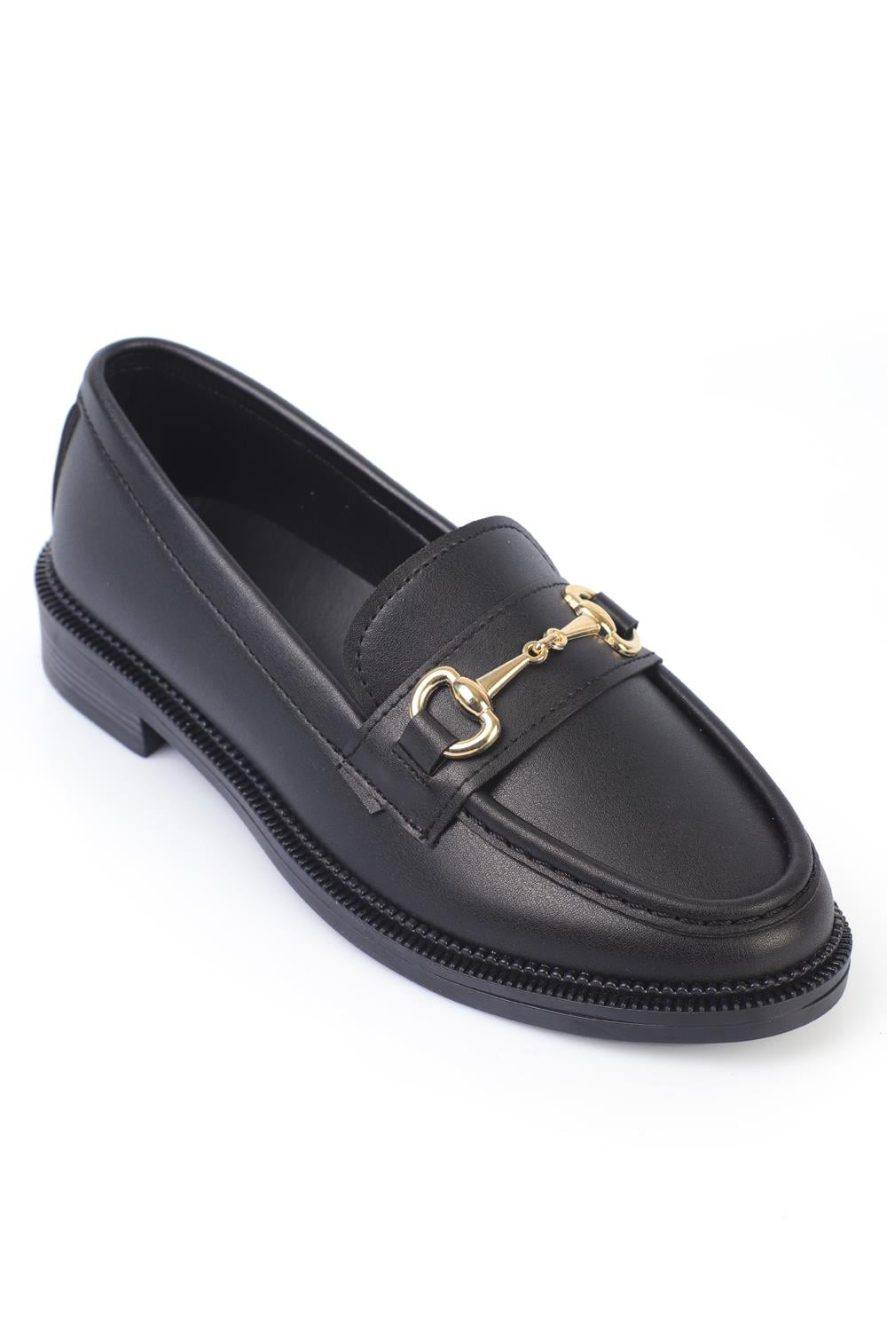 Capone Outfitters 504 Women Black Loafer