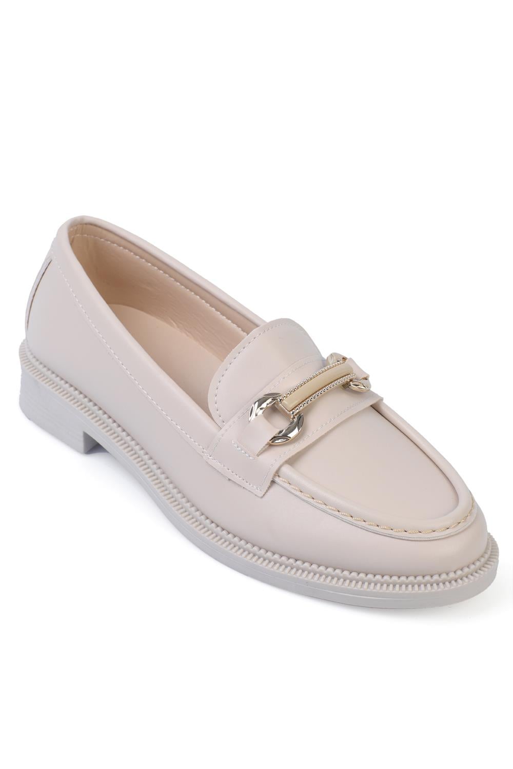 Capone Outfitters 505 Women Beige Loafer
