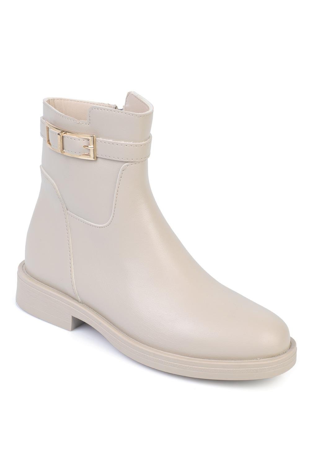 Capone Outfitters 539 Women Beige Boot
