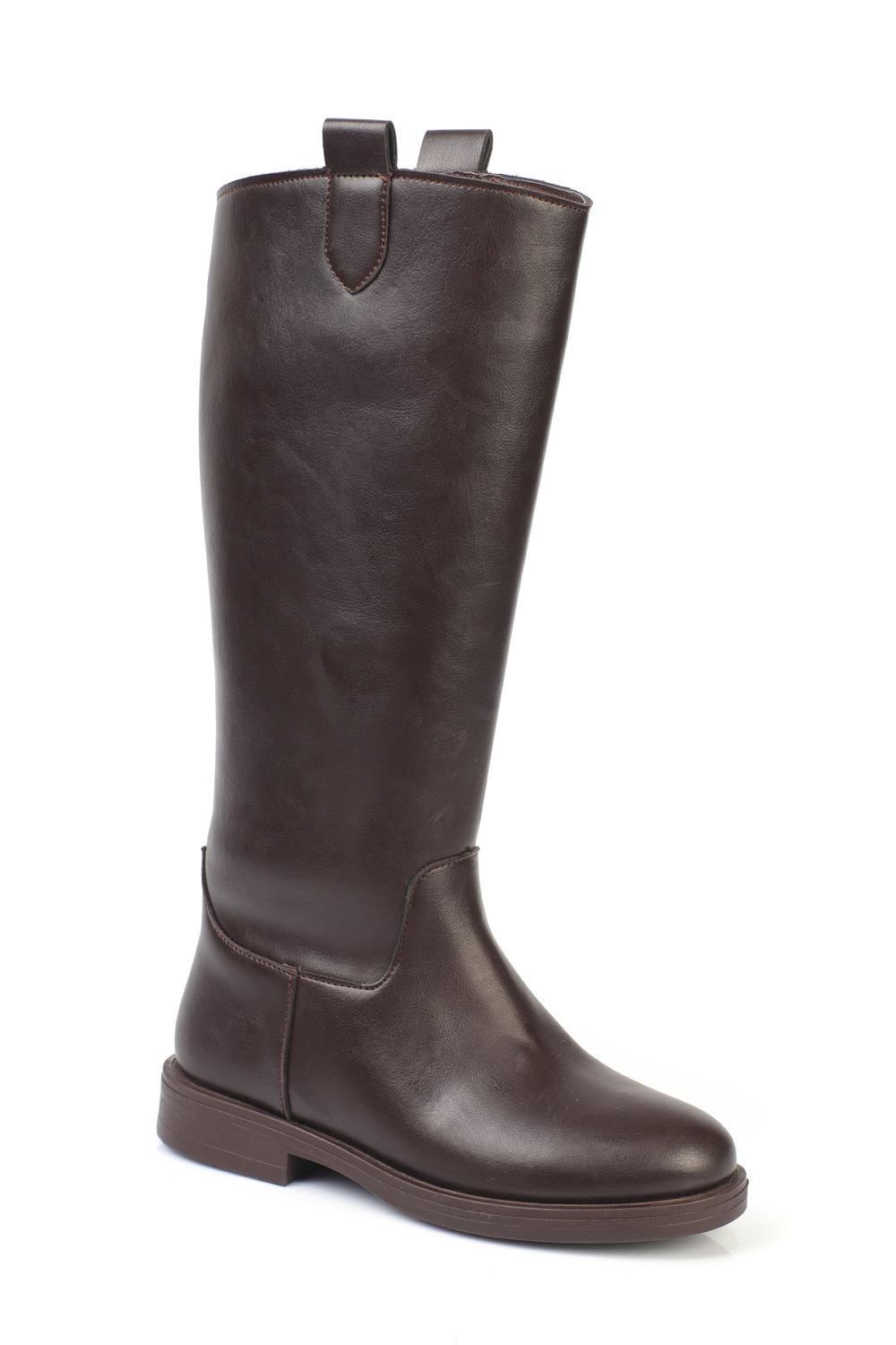 Capone Outfitters 547 Women Dark Brown Boot
