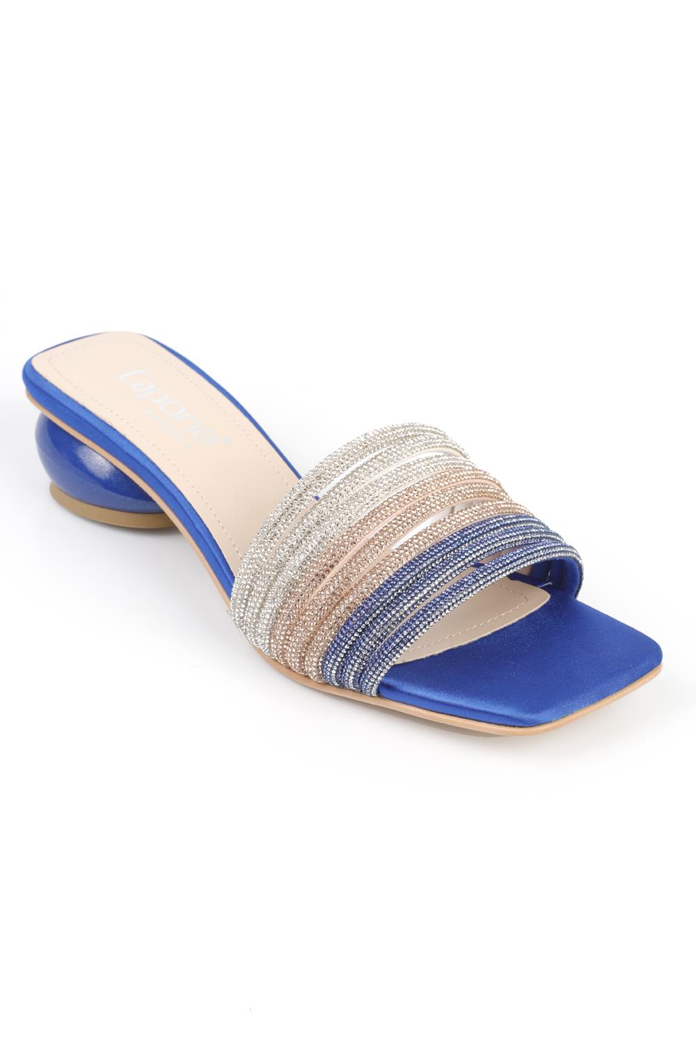 Capone Outfitters 6010 Women Sax Blue Sandal