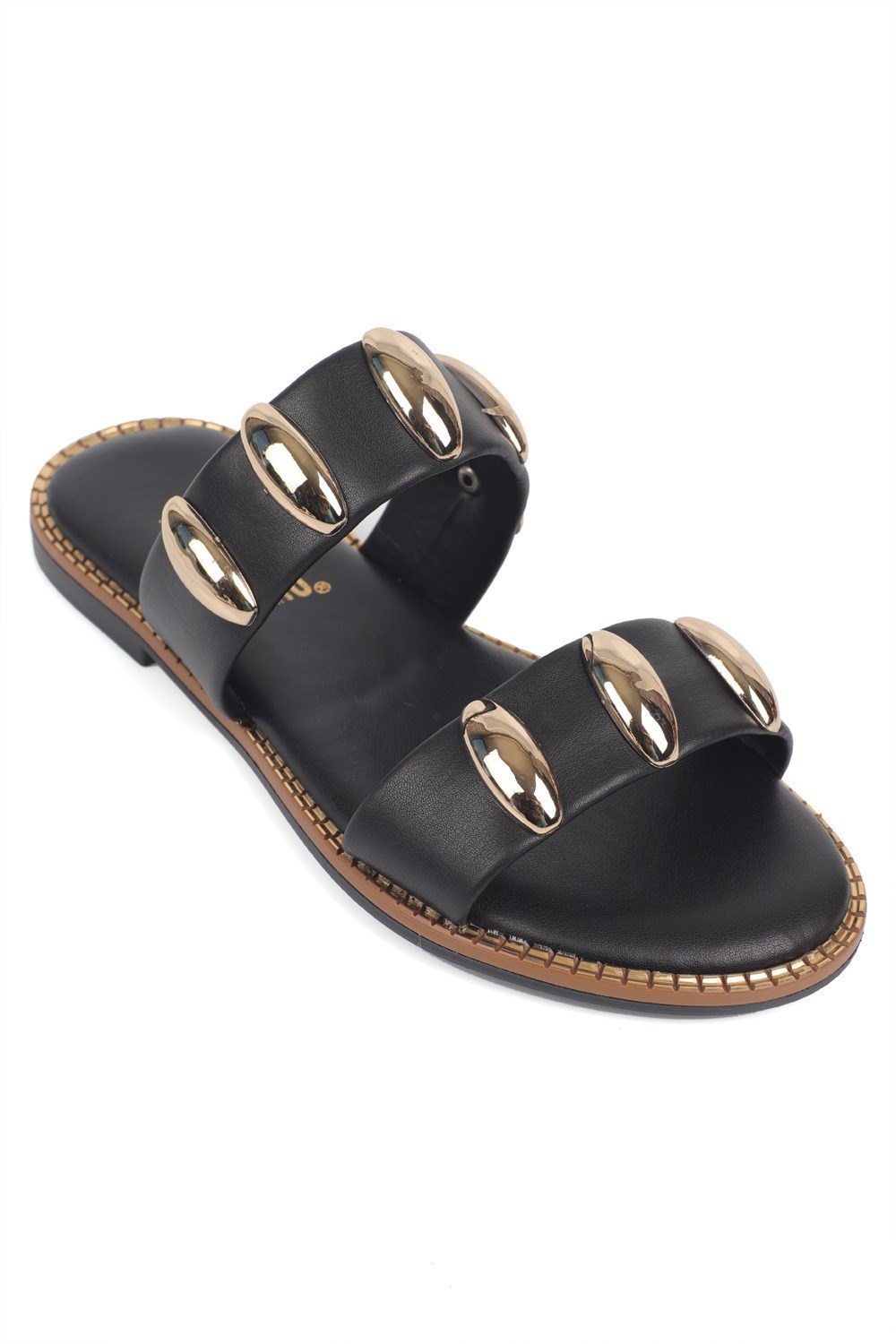 Capone Outfitters 605 Women Black Sandal