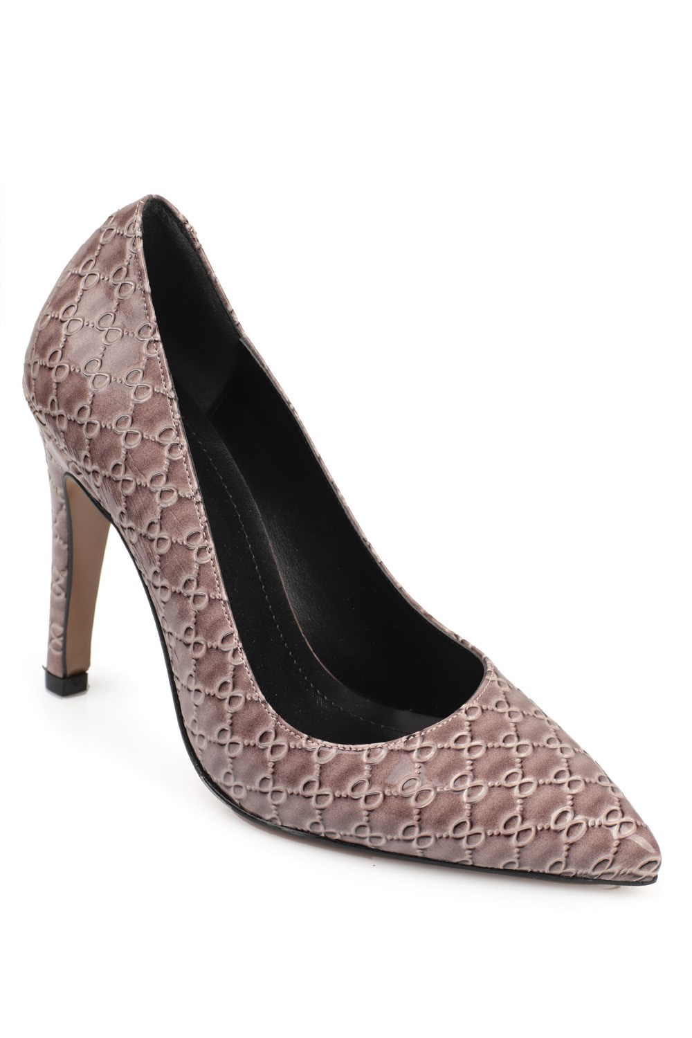 Capone Outfitters 664 Women Grey Stiletto