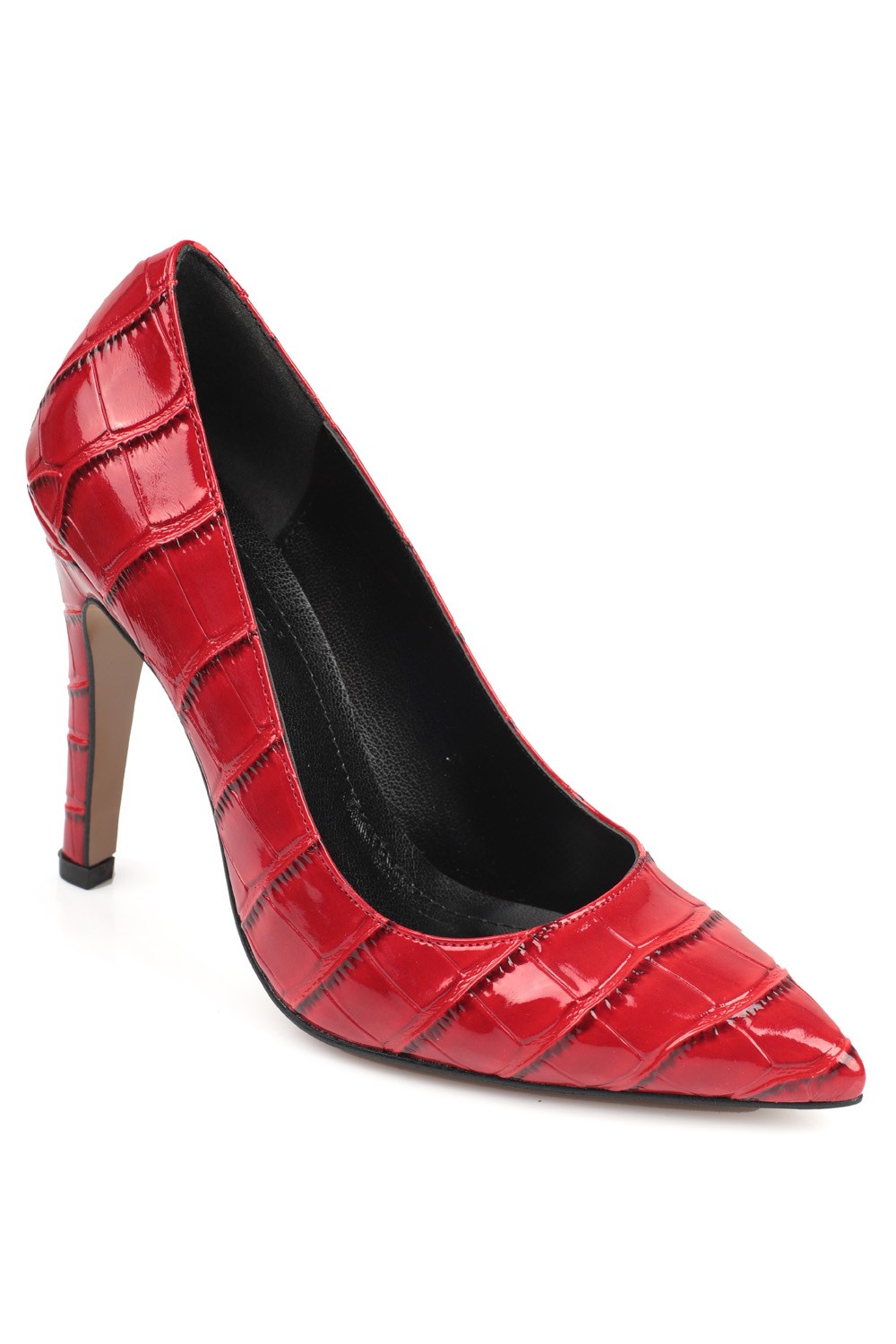 Capone Outfitters 664 Women Red Stiletto