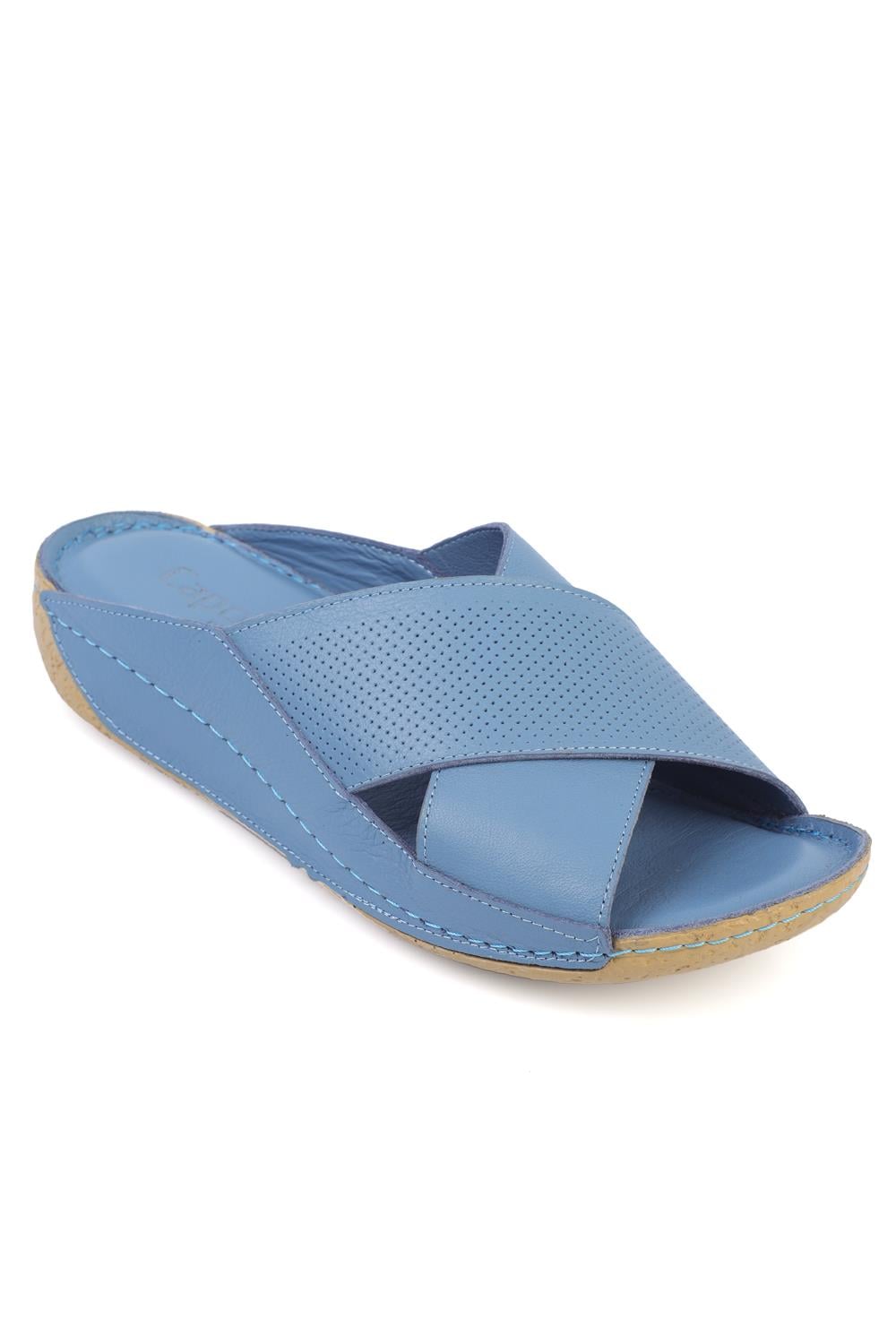 Capone Outfitters 670 Women Denim Blue Sandal