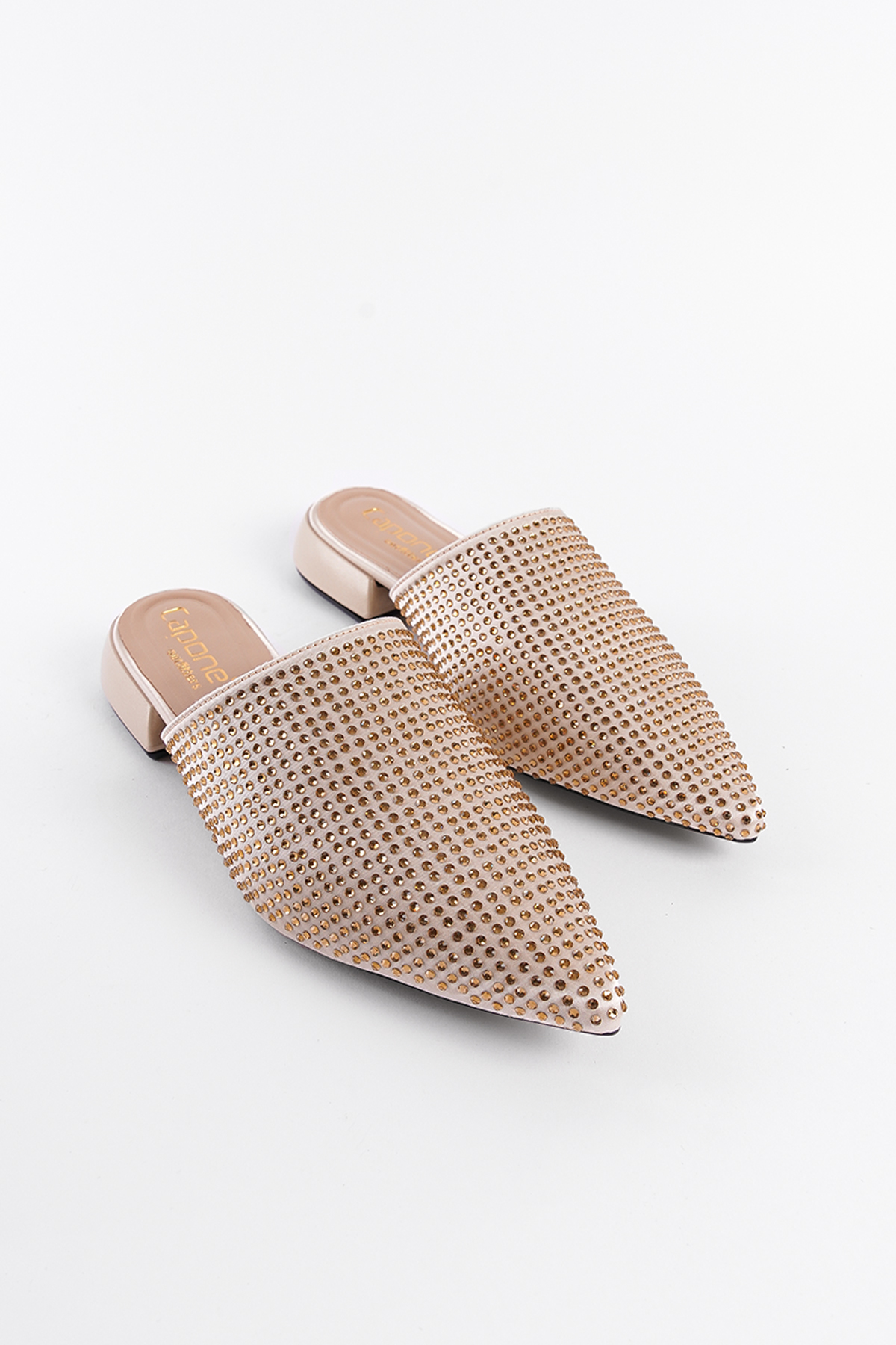 Capone Outfitters 726 Women Gold Sandal