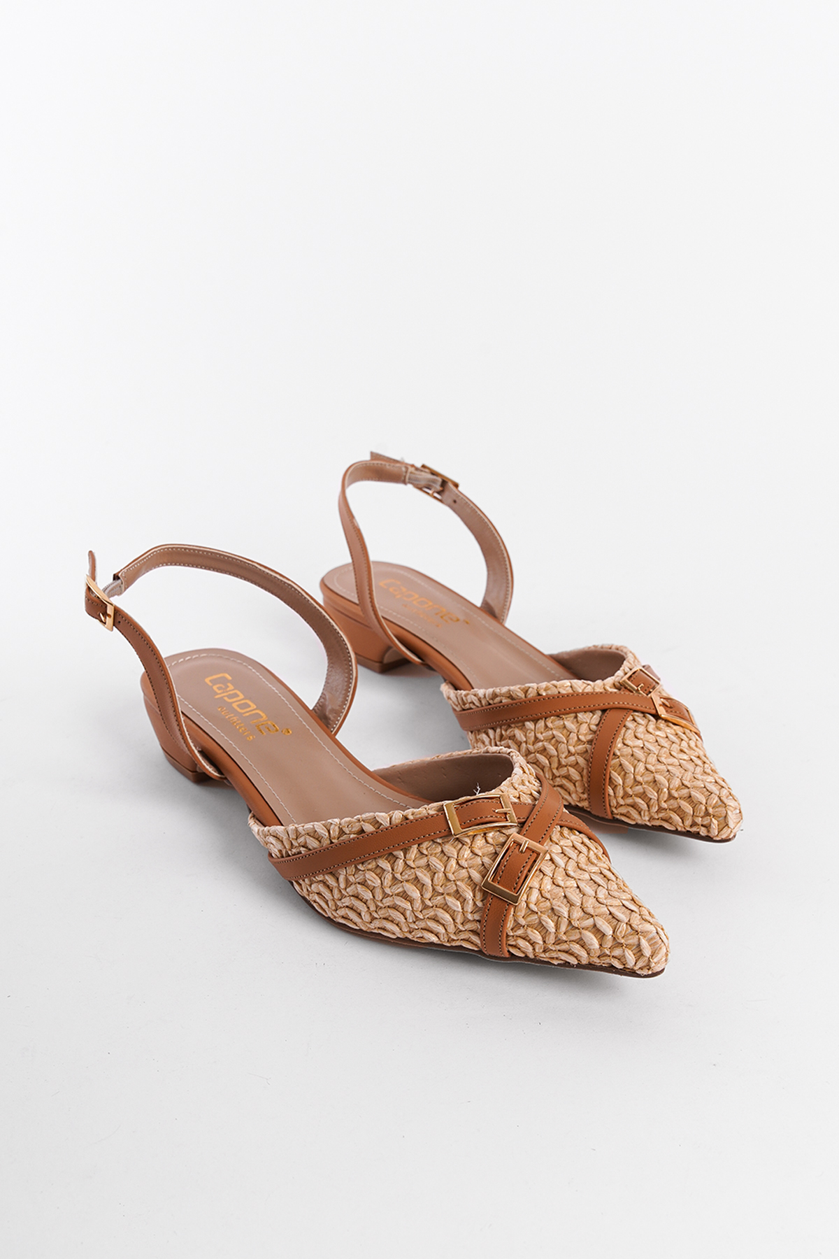 Capone Outfitters 729 Women Nude Honey Heeled