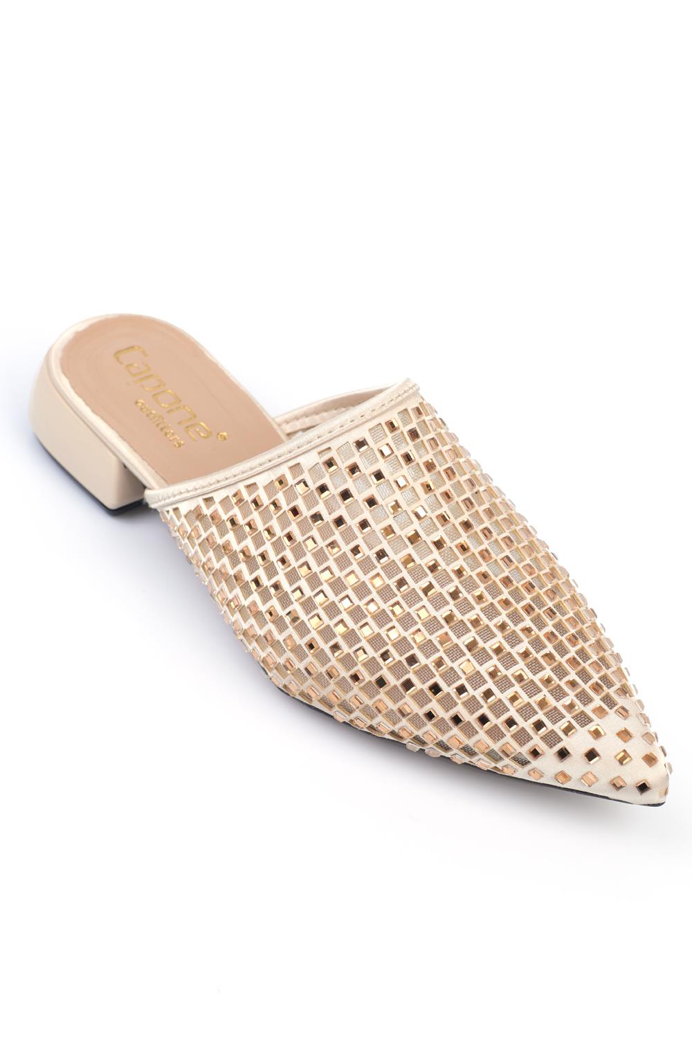 Capone Outfitters 740 Women Beige Sandal