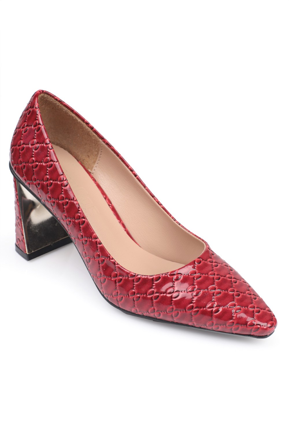 Capone Outfitters 7404 Women Red Heeled