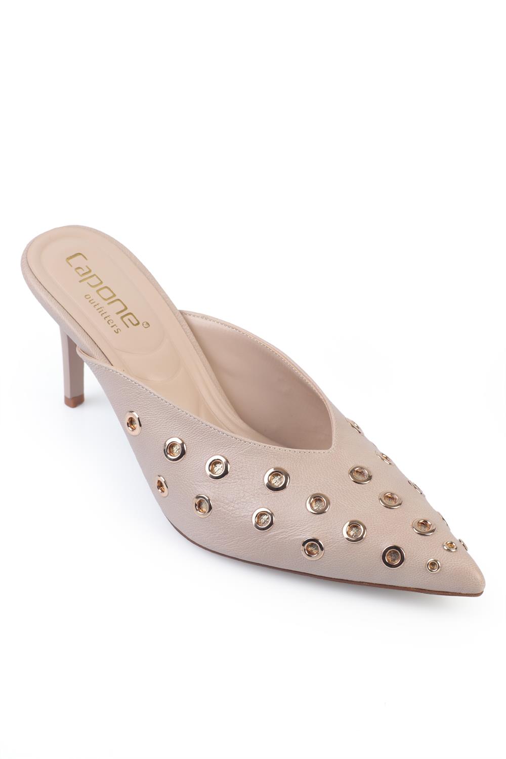 Capone Outfitters 760 Women Beige Sandal