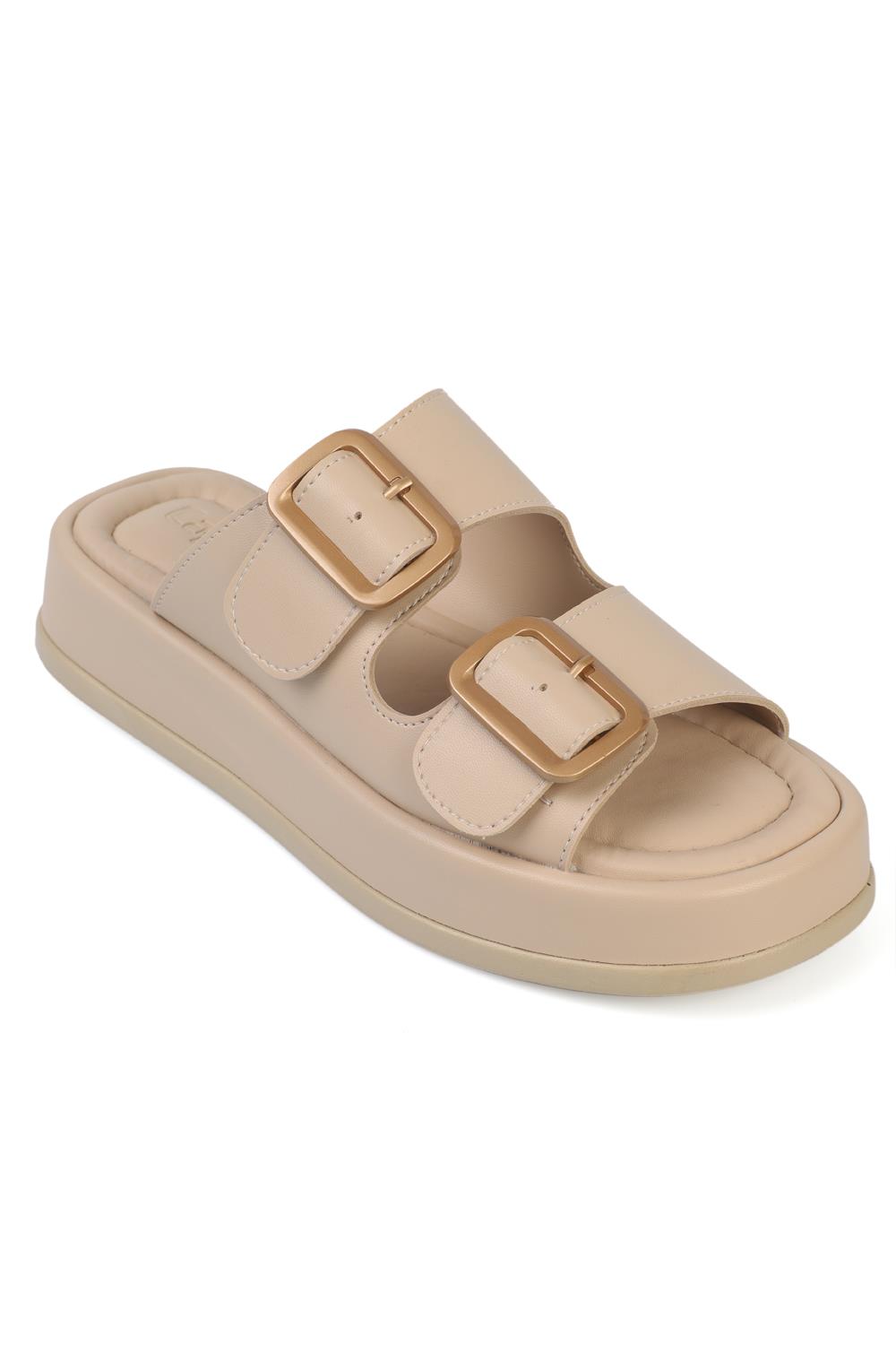Capone Outfitters 783 Women Beige Sandal