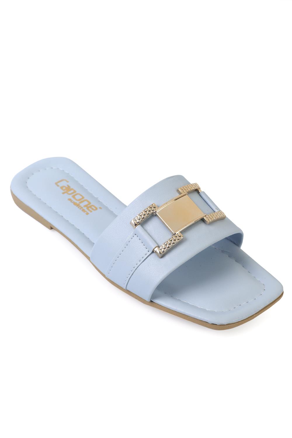Capone Outfitters 810 Women Baby Blue Sandal