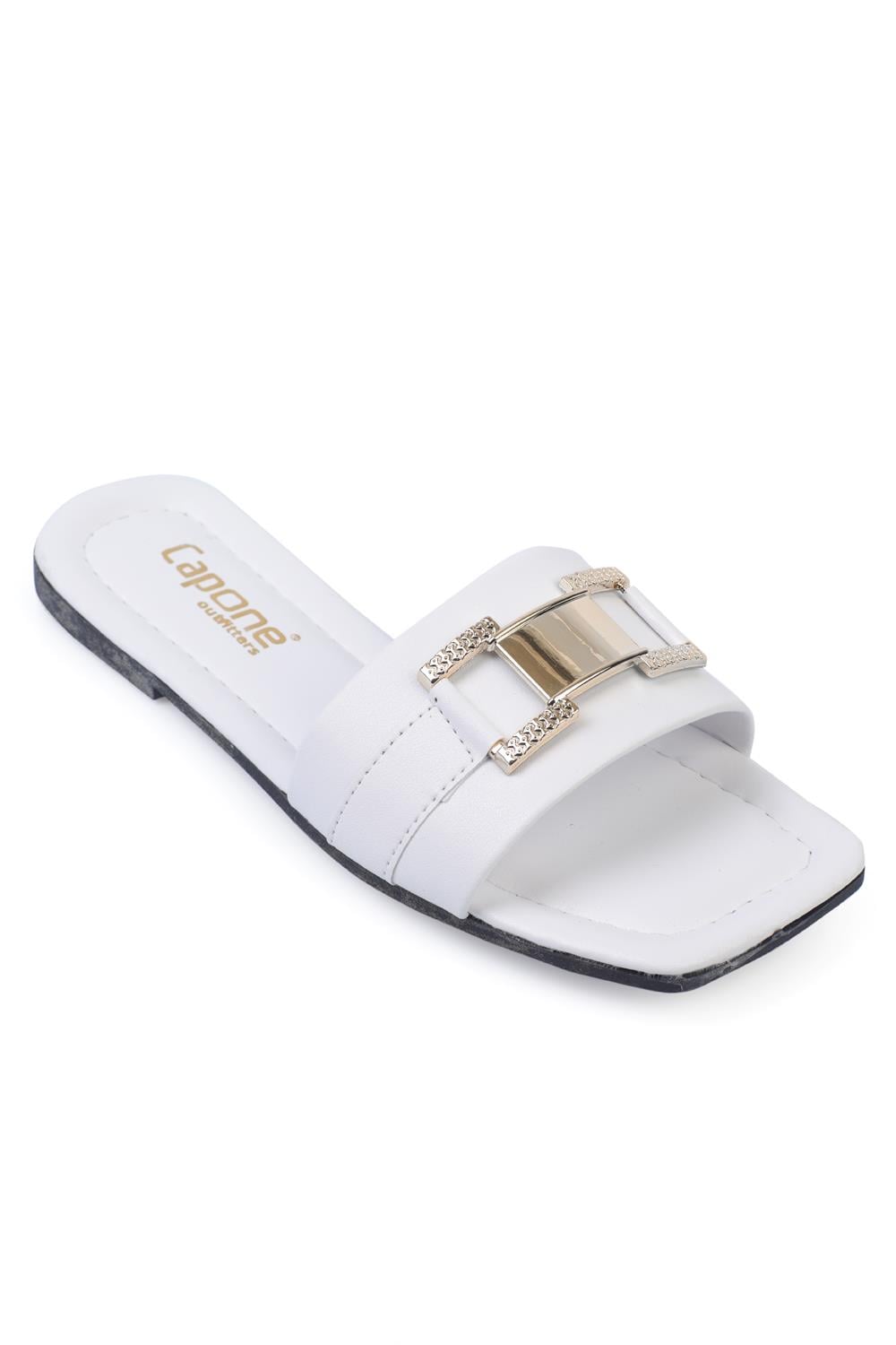 Capone Outfitters 810 Women White Sandal