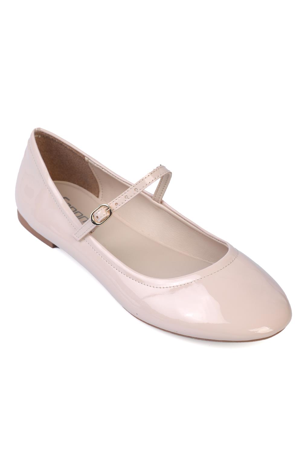 Capone Outfitters 8162101 Women Beige Ballerina