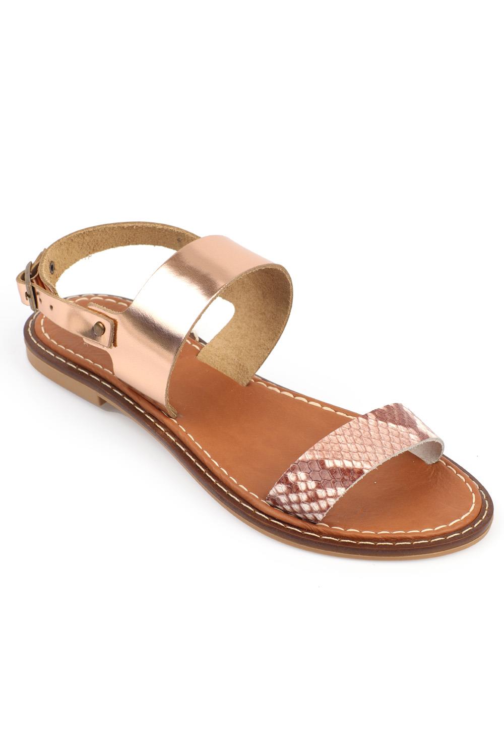 Capone Outfitters 840 Women Rose Sandal