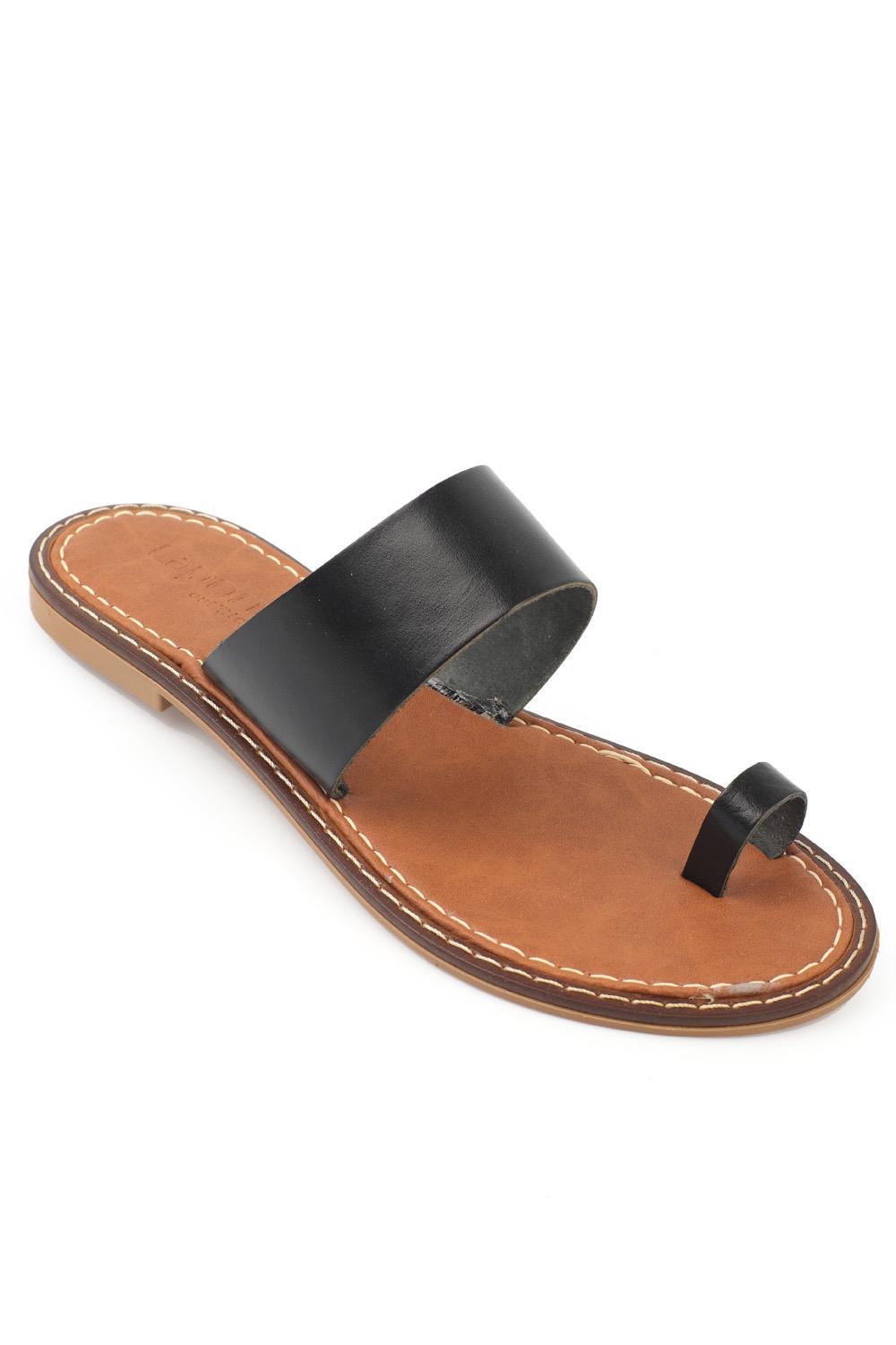 Capone Outfitters 846 Women Black Sandal