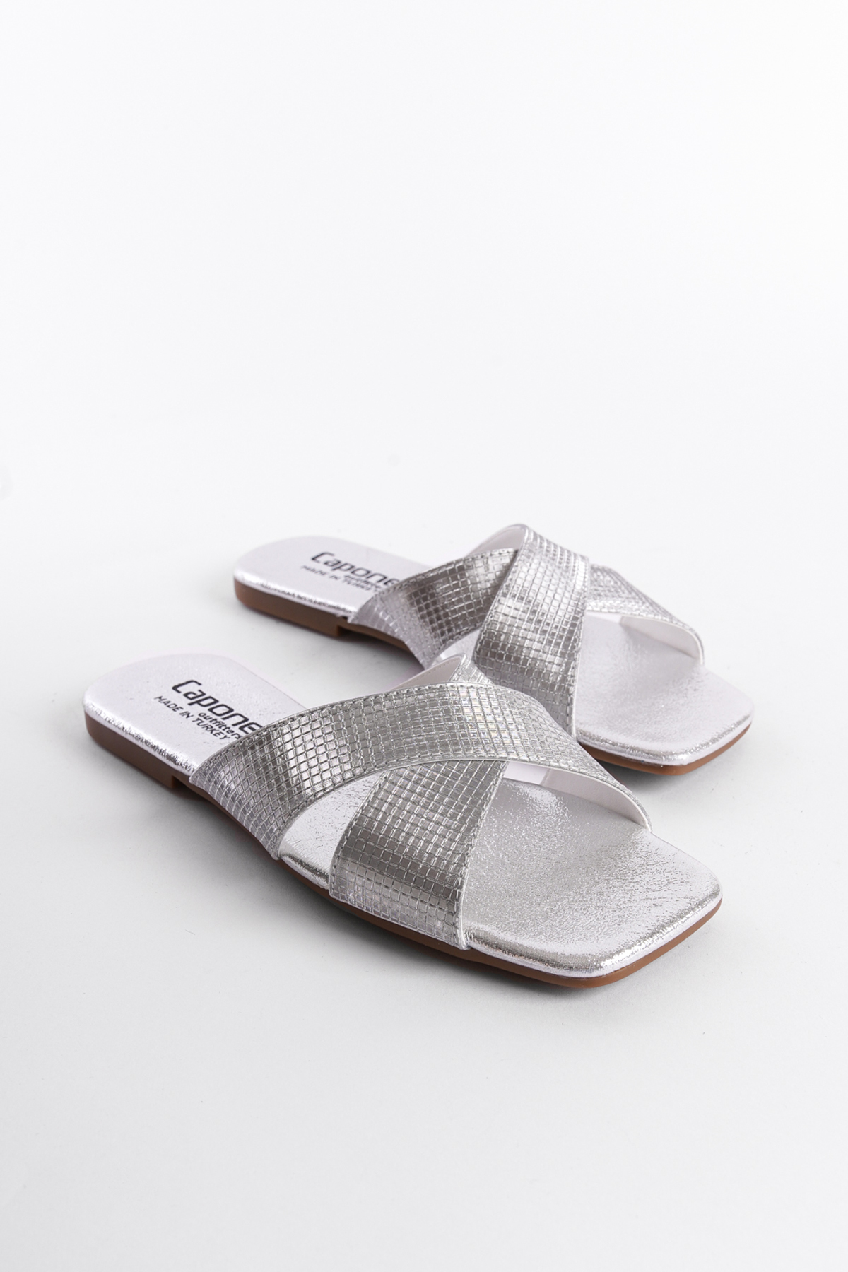 Capone Outfitters 8610 Women Silver Sandal