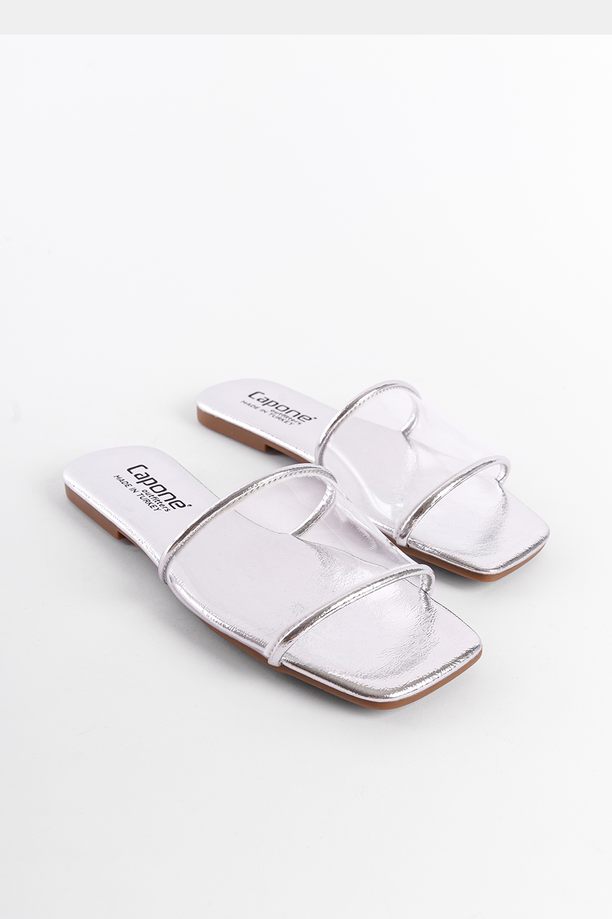 Capone Outfitters 8620 Women Silver Sandal