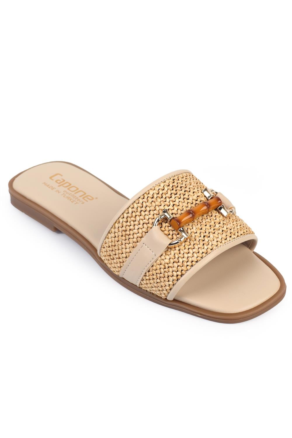 Capone Outfitters 8621 Women Beige Sandal