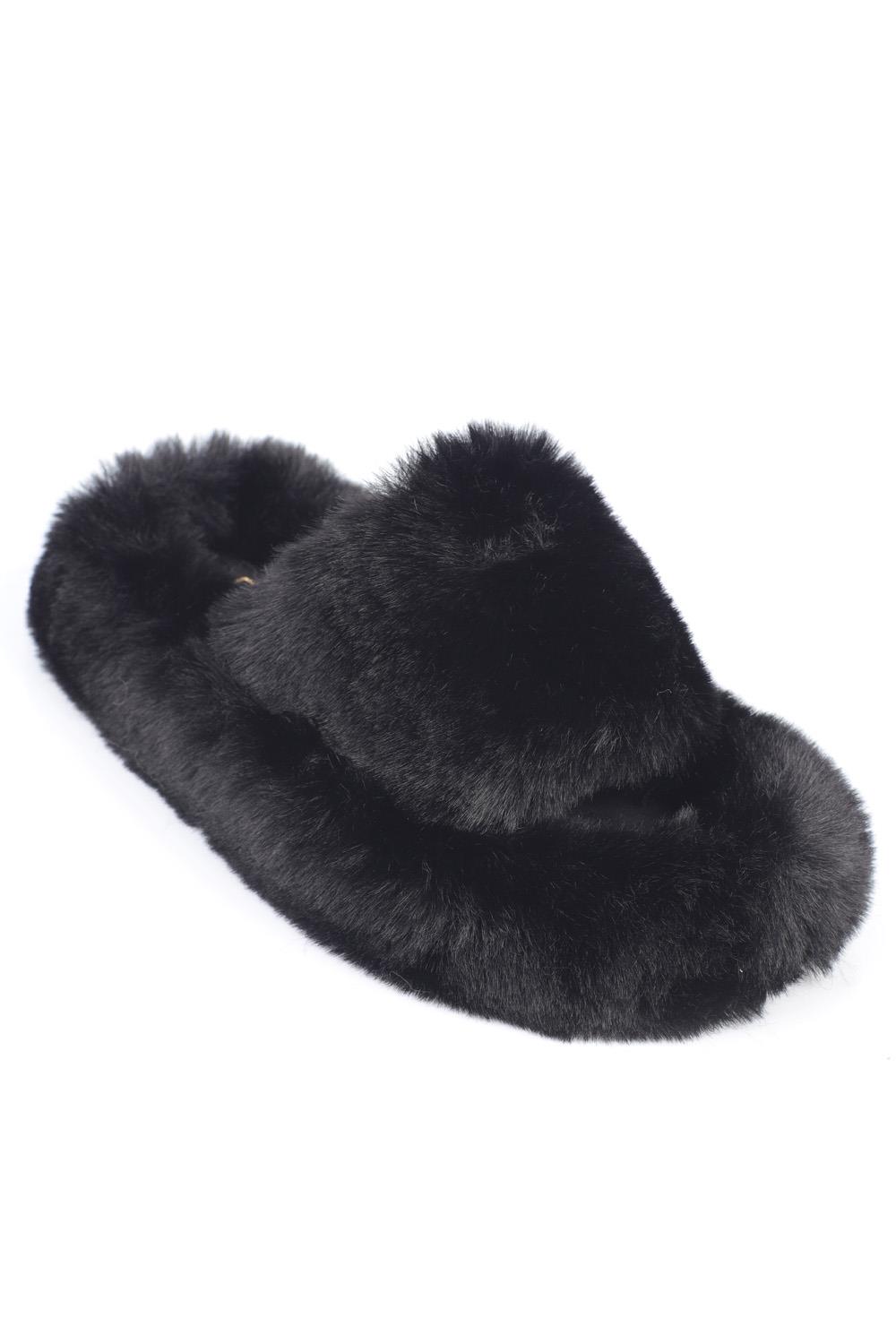 Capone Outfitters 8945 Women Black Slipper