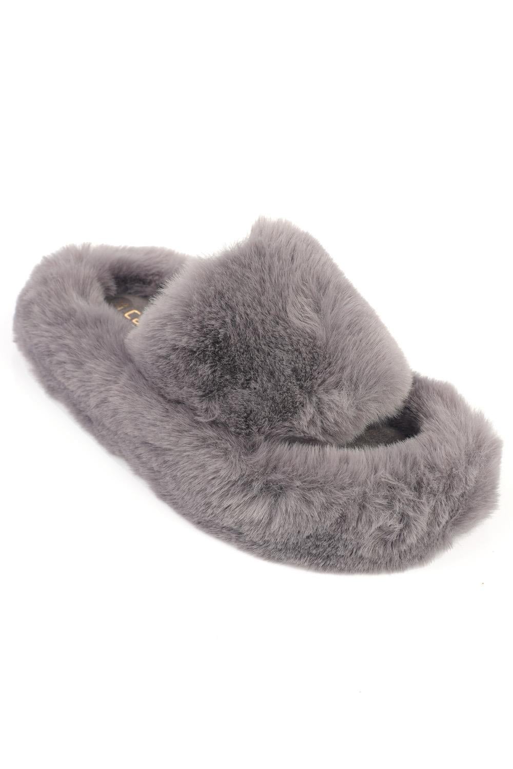 Capone Outfitters 8945 Women Grey Slipper
