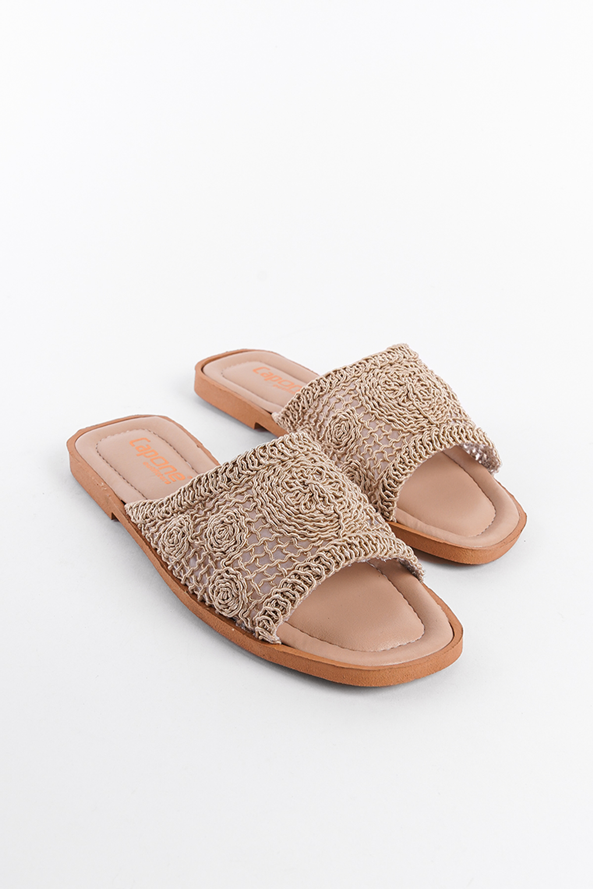 Capone Outfitters 970 Women Beige Sandal