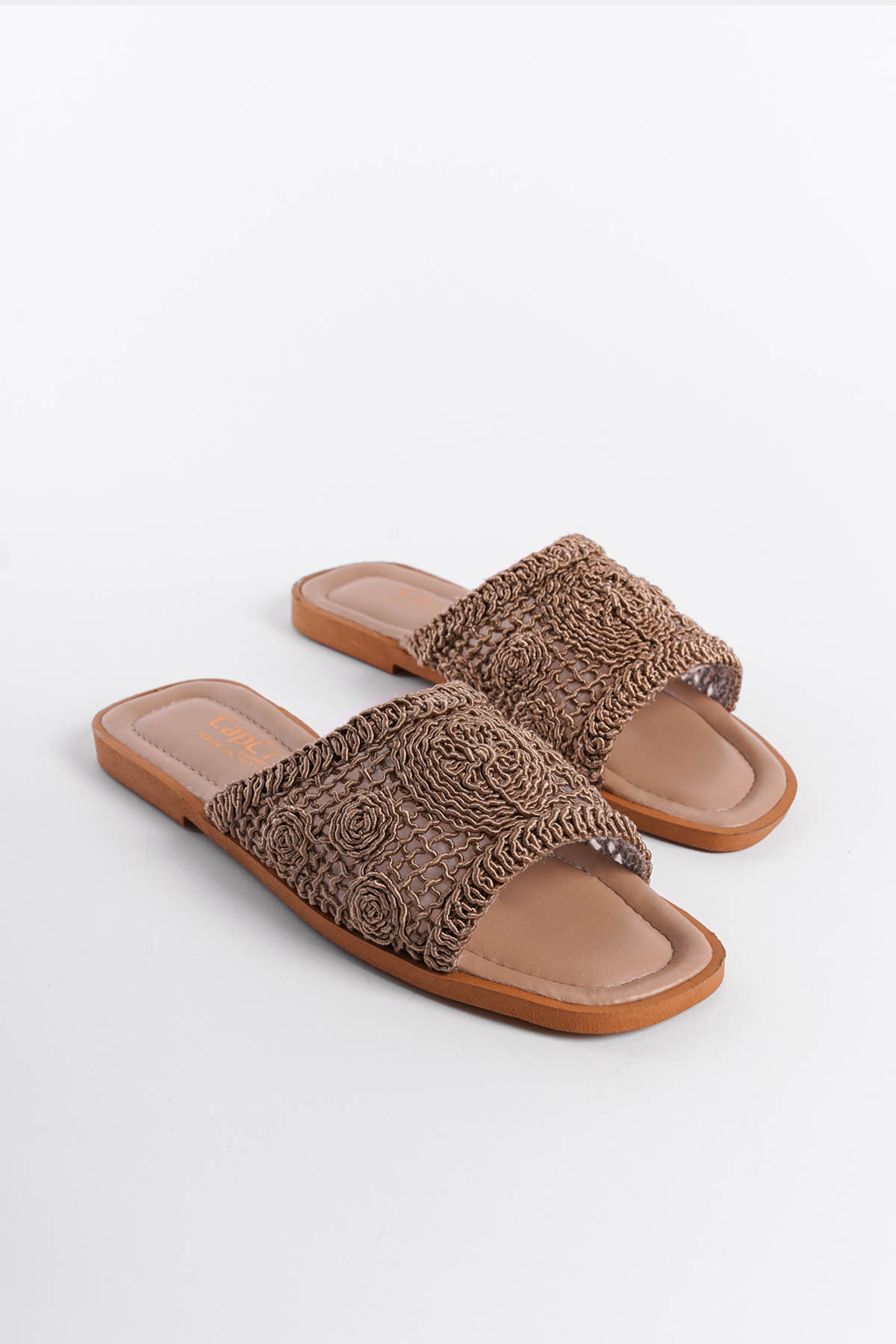 Capone Outfitters 970 Women Mink Sandal
