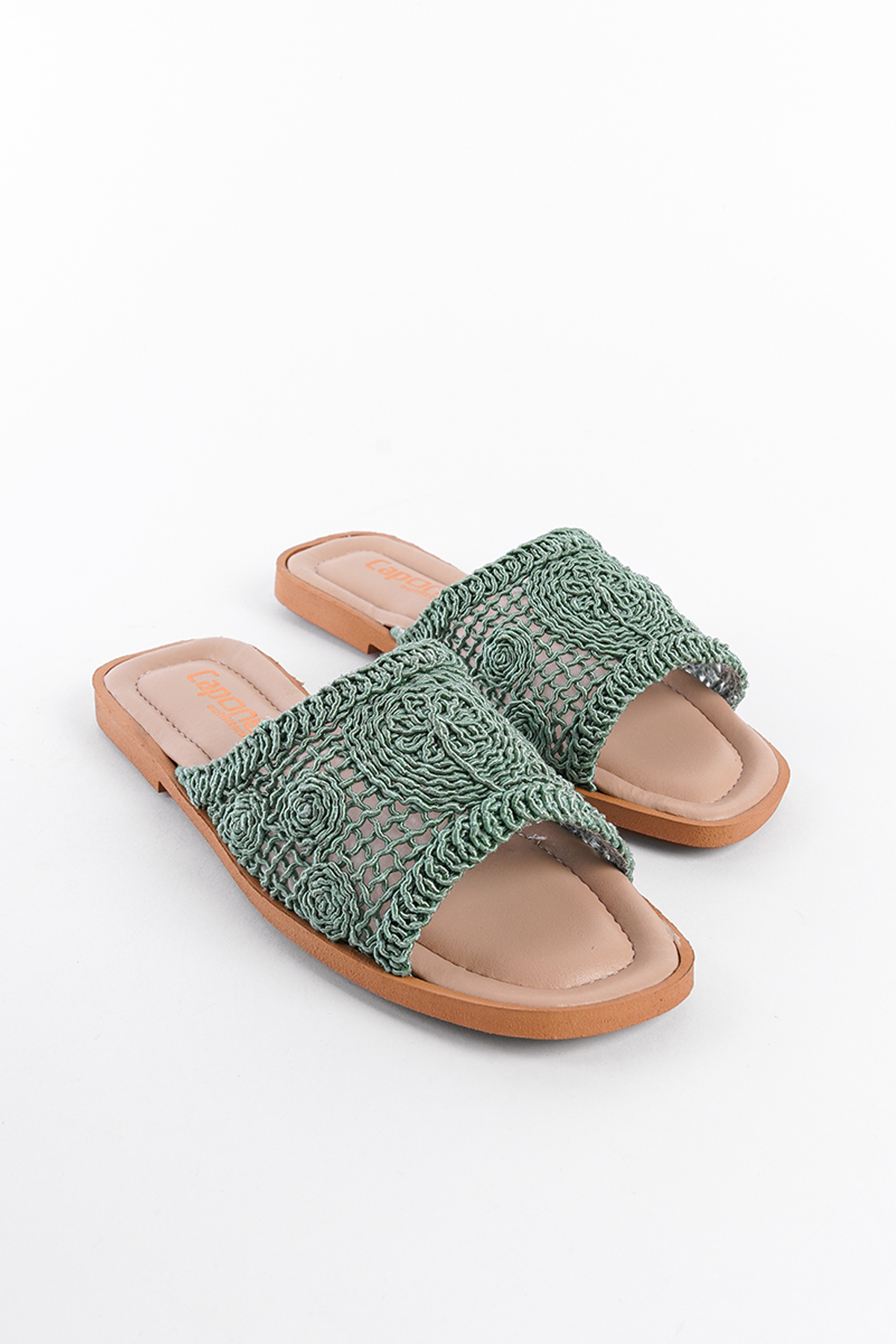 Capone Outfitters 970 Women Mint Green Sandal