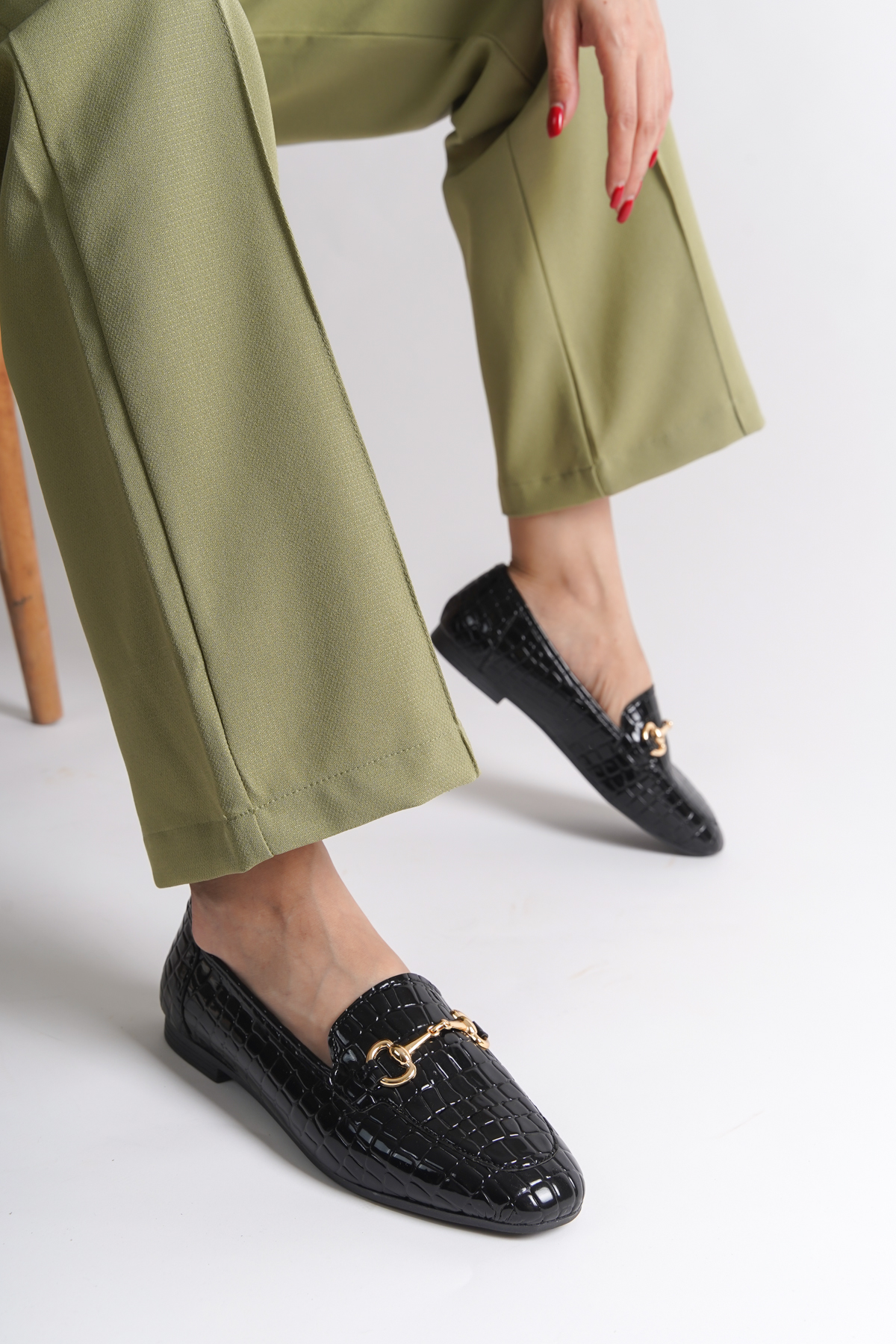 Capone Outfitters B22 Women Black Ballerina