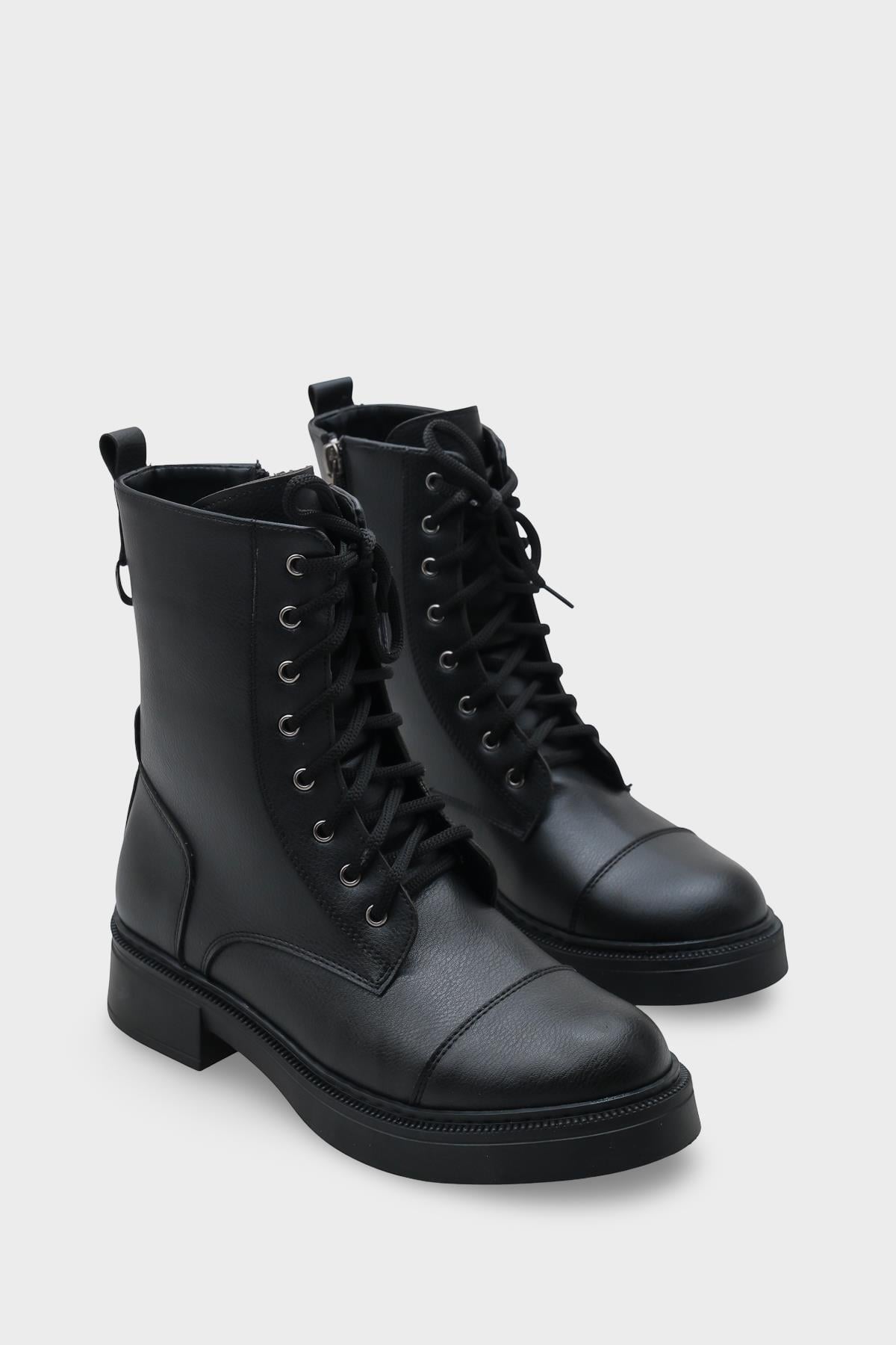 Capone Outfitters BTV01 Women Black Boot