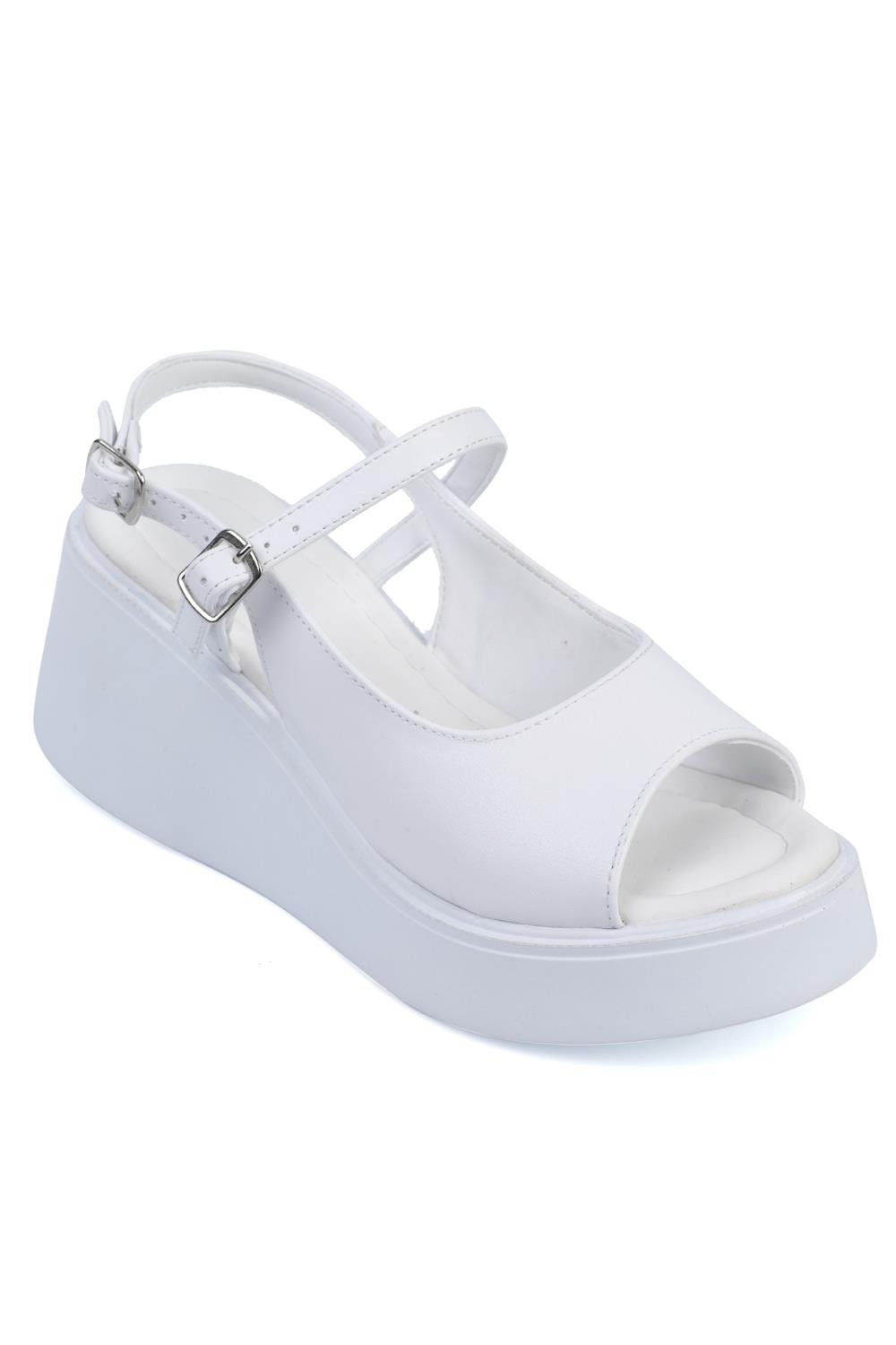 Capone Outfitters DL06 Women White Sandal