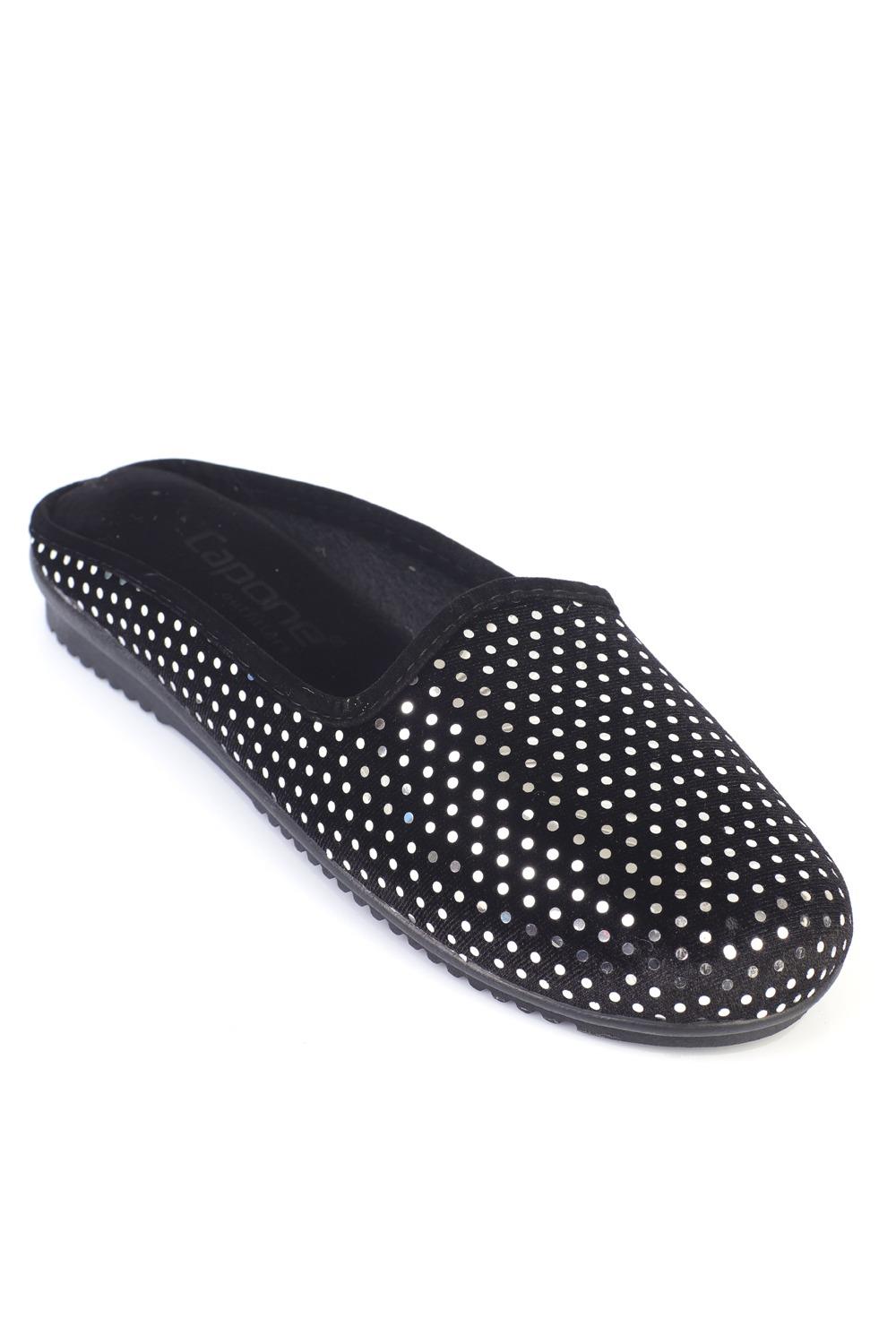 Capone Outfitters E010 Women Black Slipper