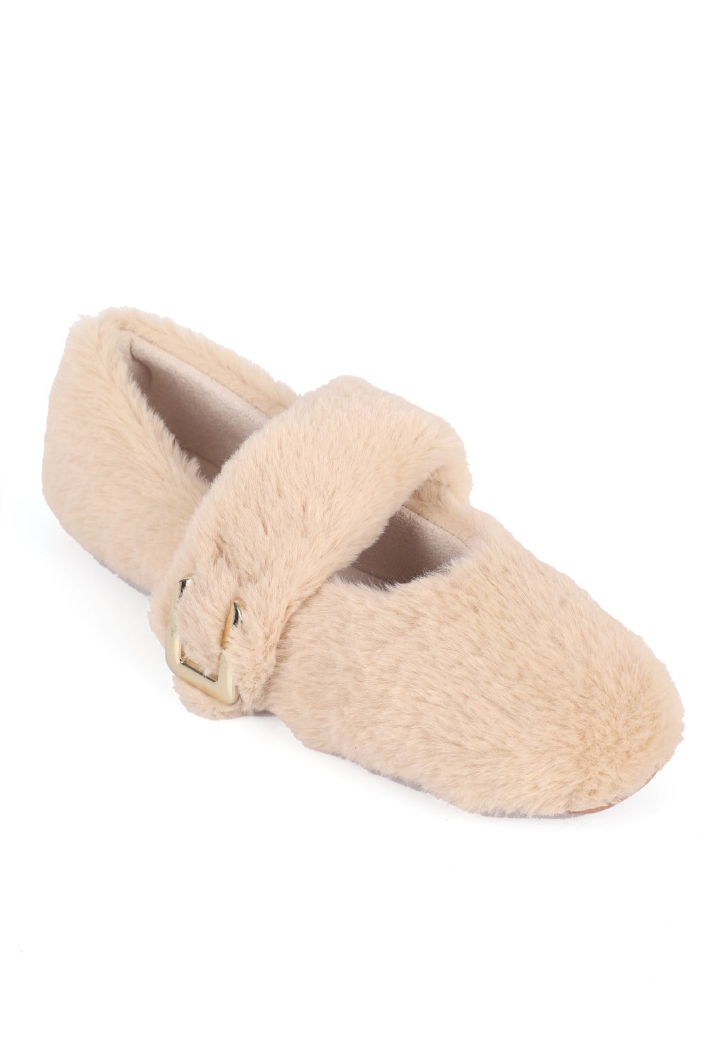 Capone Outfitters F601 Women Mink Ballerina