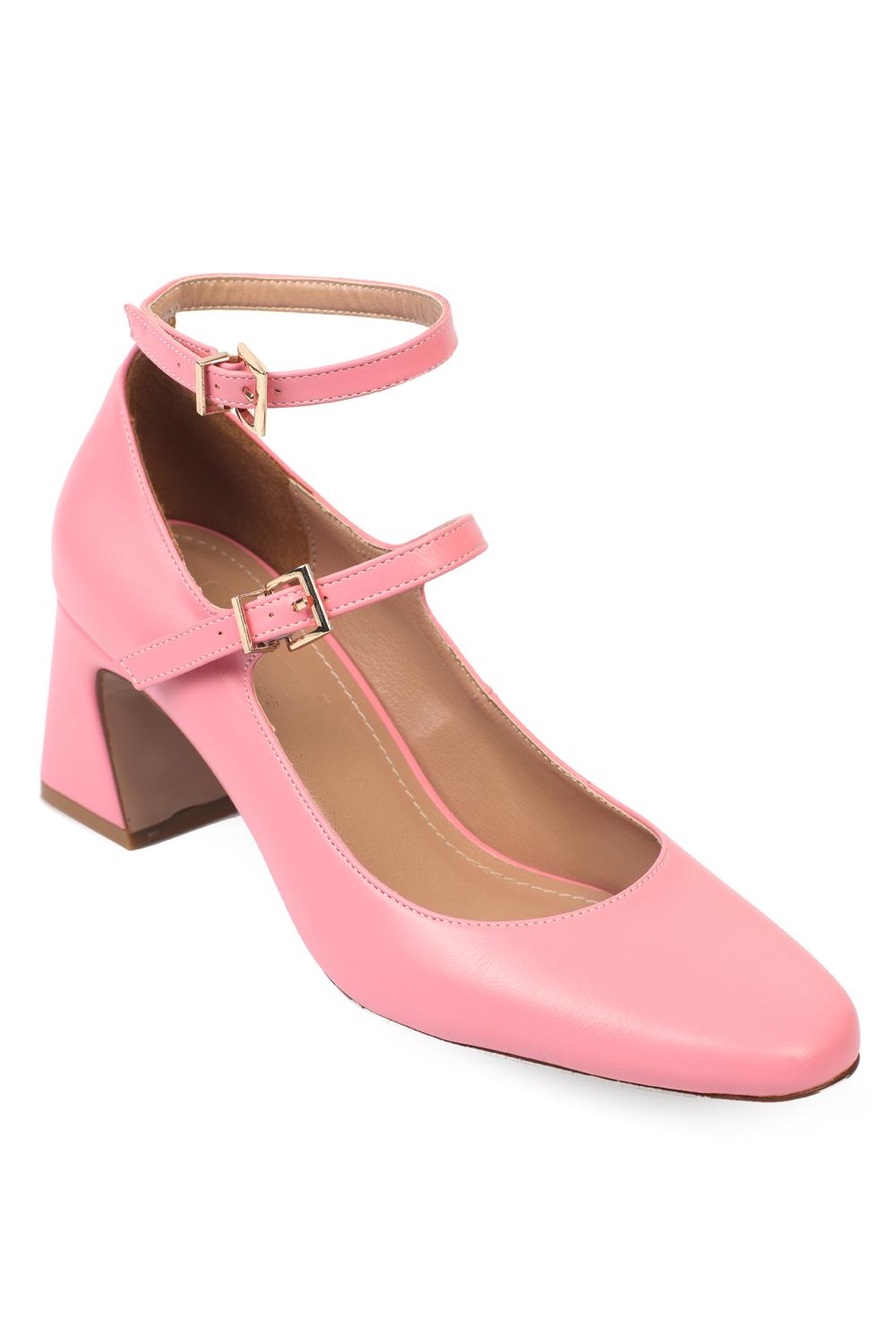 Capone Outfitters F801 Women Pink Heeled