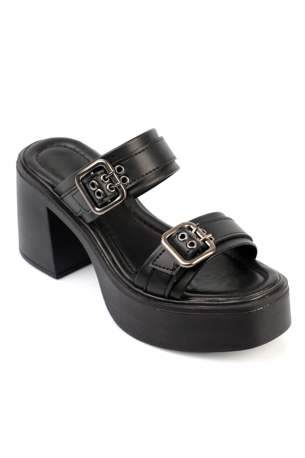 Capone Outfitters K710 Women Black Sandal