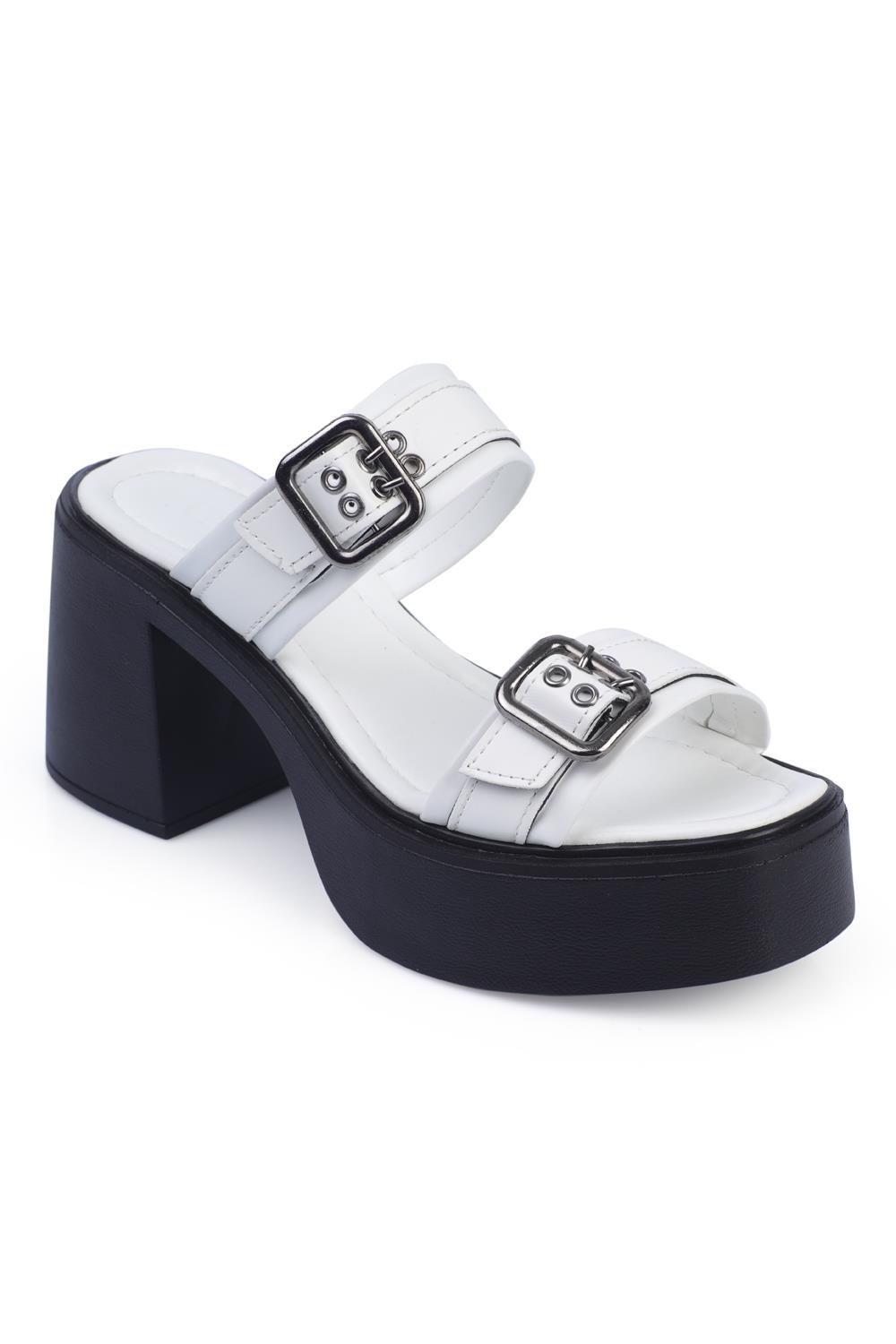 Capone Outfitters K710 Women White Sandal