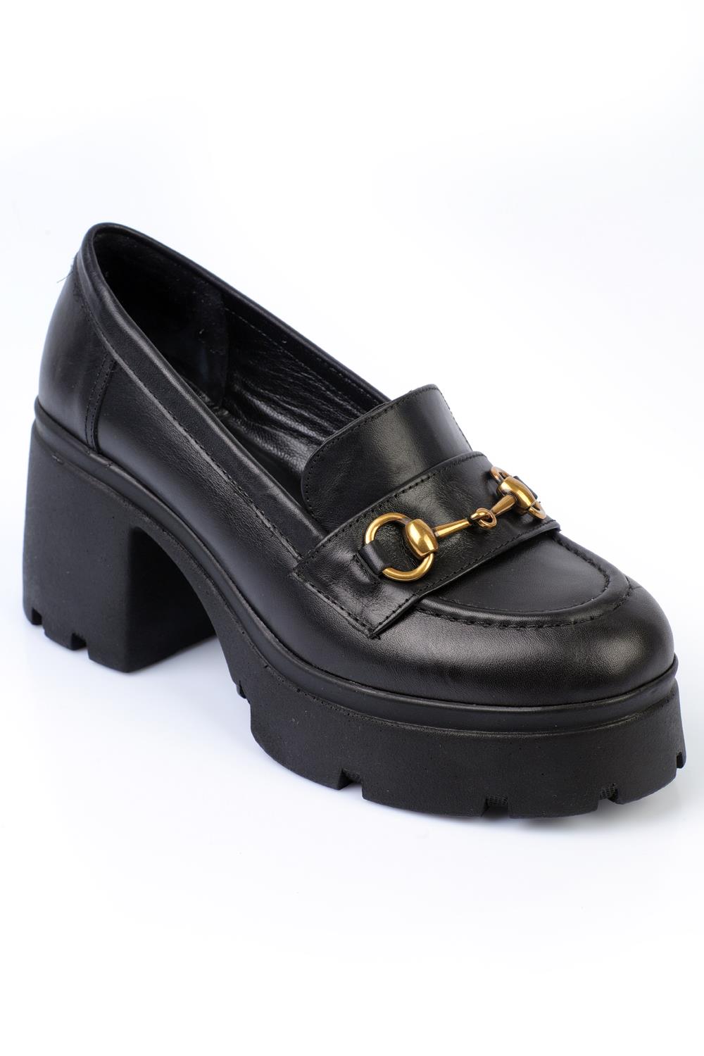Capone Outfitters L051 Women Black Loafer