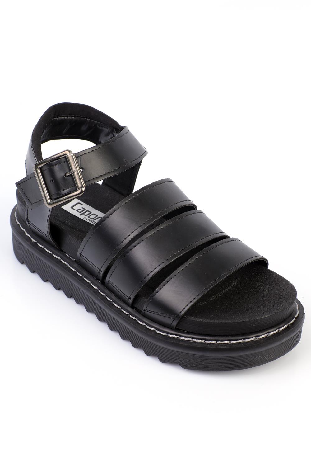 Capone Outfitters M094 Women Black Sandal