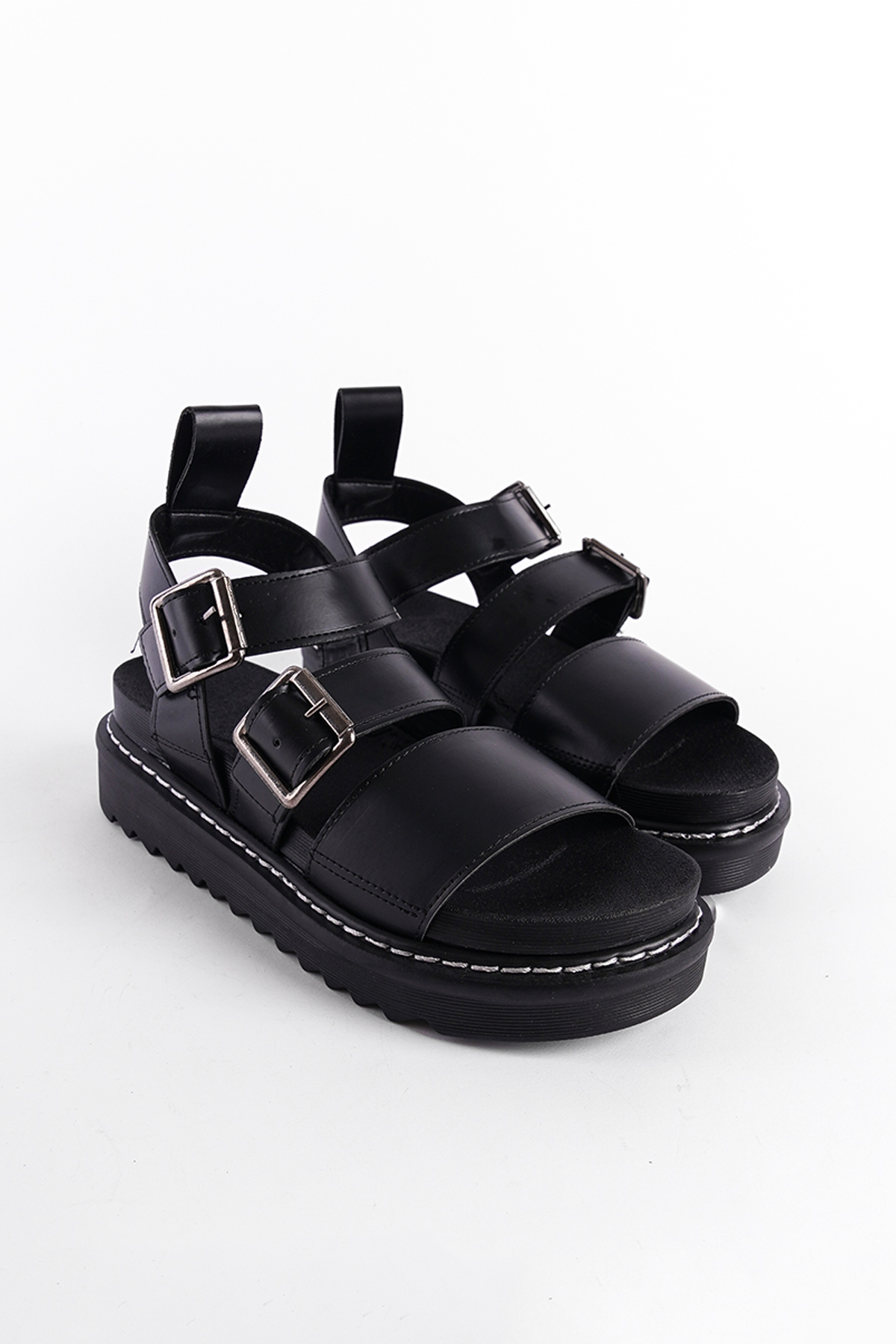 Capone Outfitters M096 Women Black Sandal