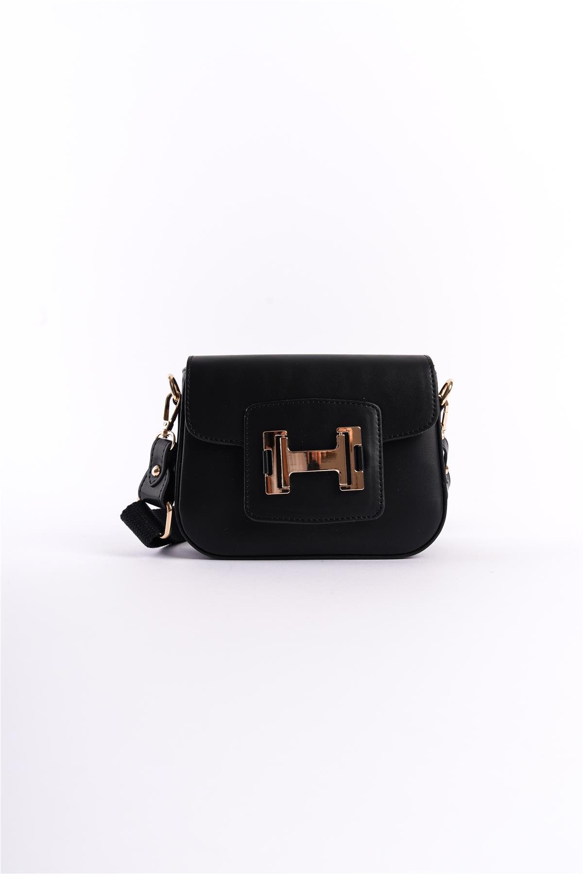 Capone Outfitters MRA01 Women Black Crossbody Bag