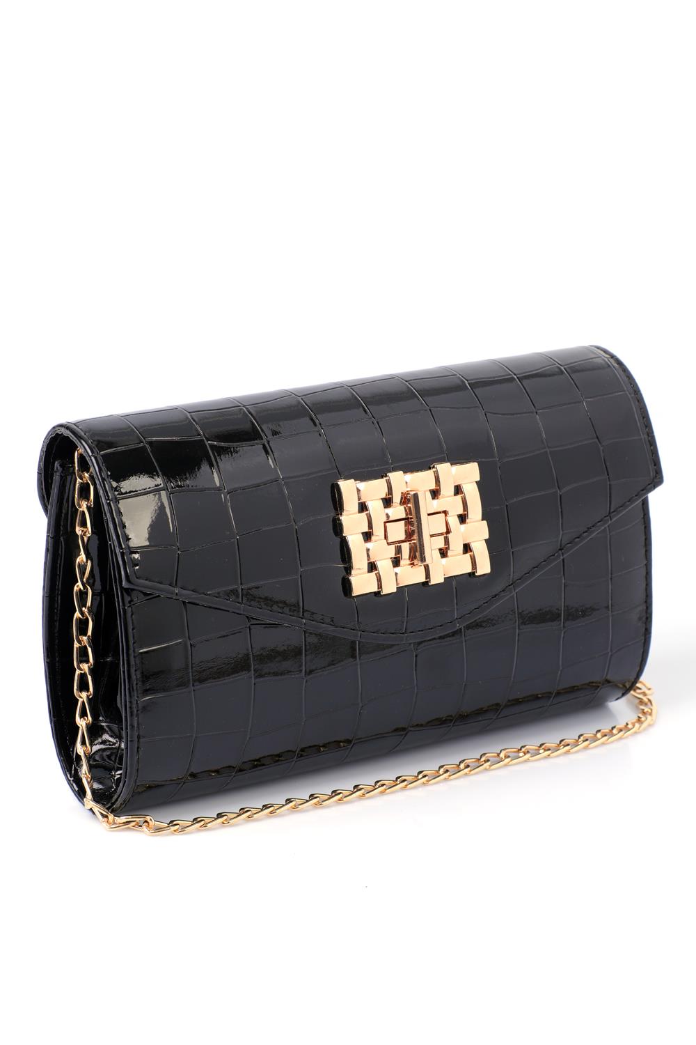 Capone Outfitters PAO01 Women Black Hand Bag