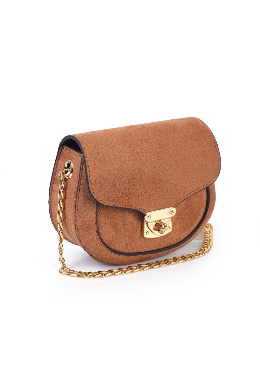 Capone Outfitters PLG01 Women Tan Shoulder Bag