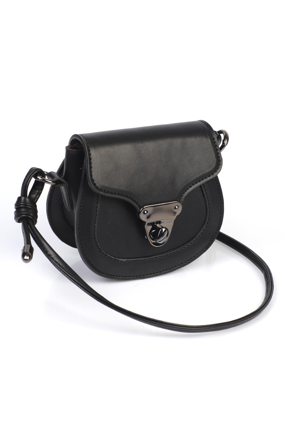 Capone Outfitters PML01 Women Black Shoulder Bag
