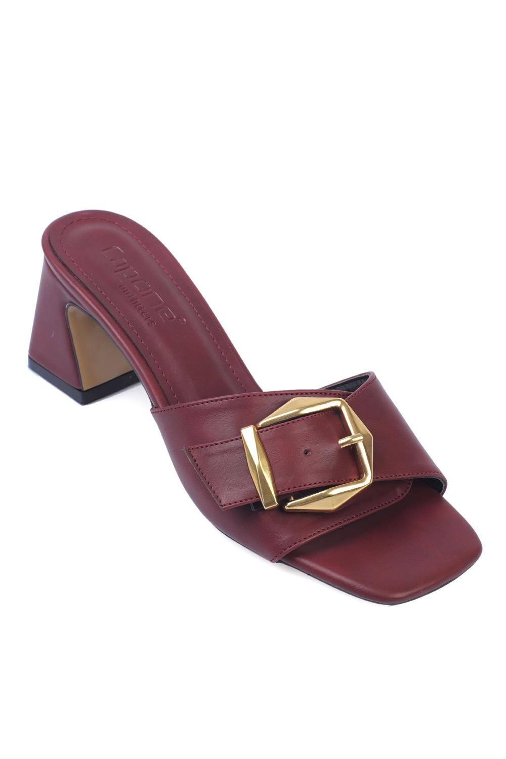Capone Outfitters S303 Women Burgundy Sandal