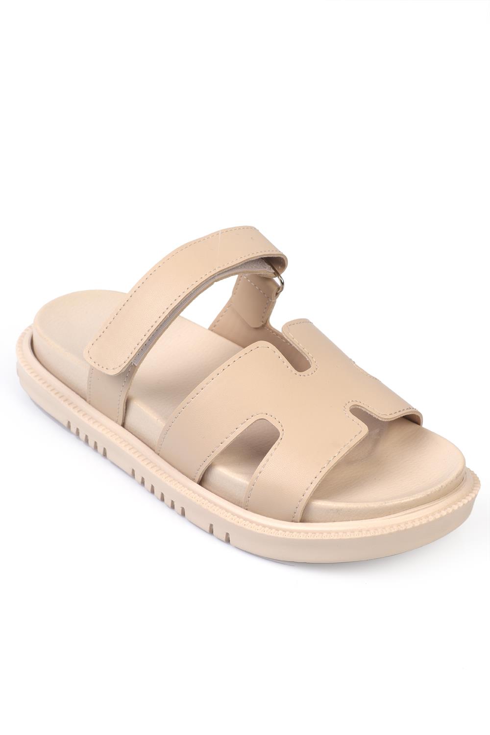 Capone Outfitters S503 Women Beige Sandal