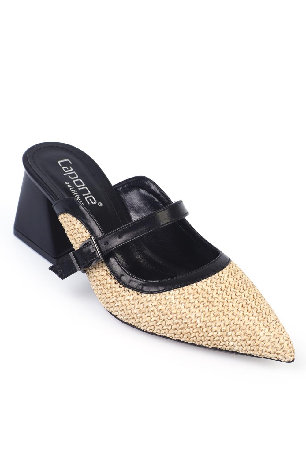 Capone Outfitters S740 Women Black Sandal
